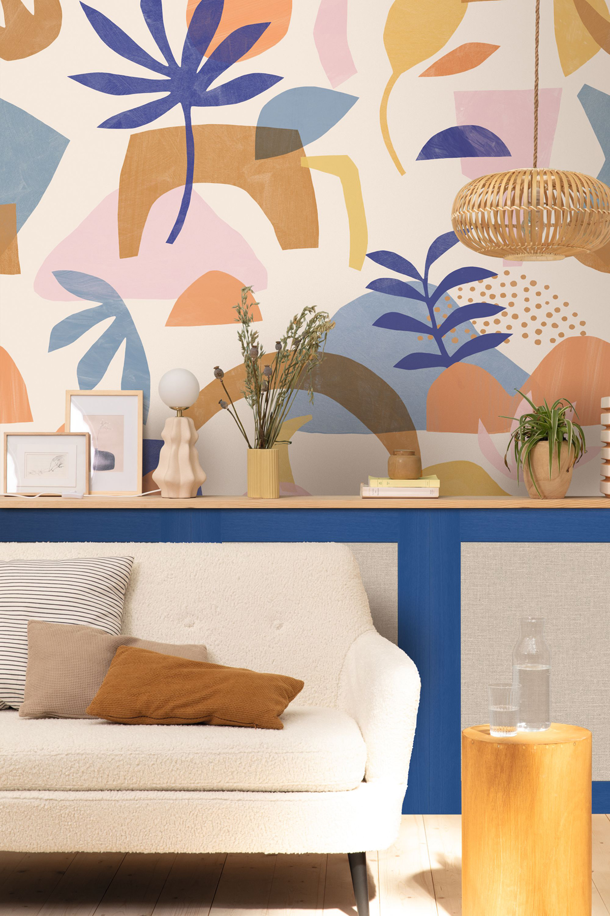 Papier peint panoramique Forme Cutting Game multicouleurs M 200X280 - Pimp My Wall de Casélio AMB2 | Réf. PMW104736303