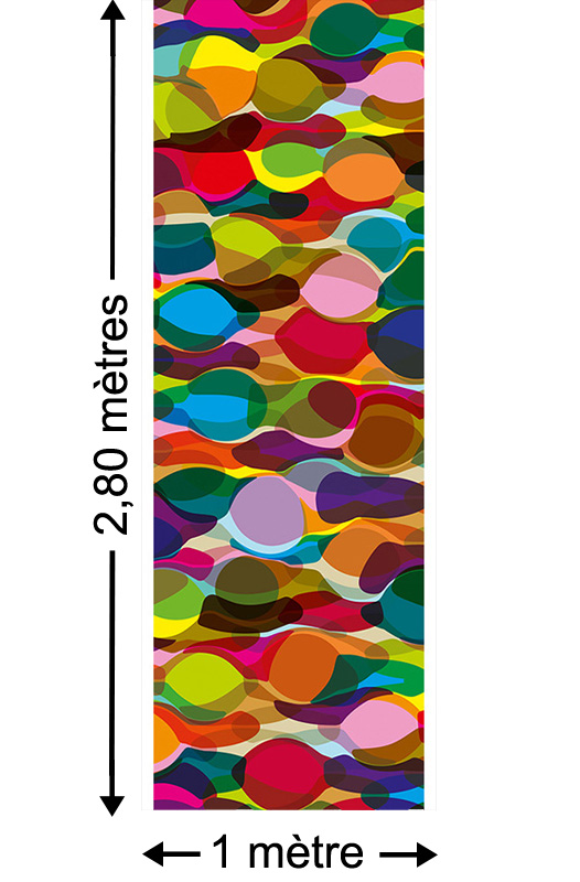 In Motion - Papier peint lé unique