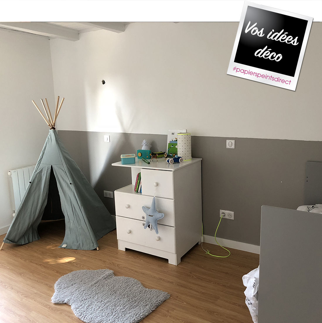 Peinture Little Greene French Grey dark n°163 Intelligent Eggshell 1 litre