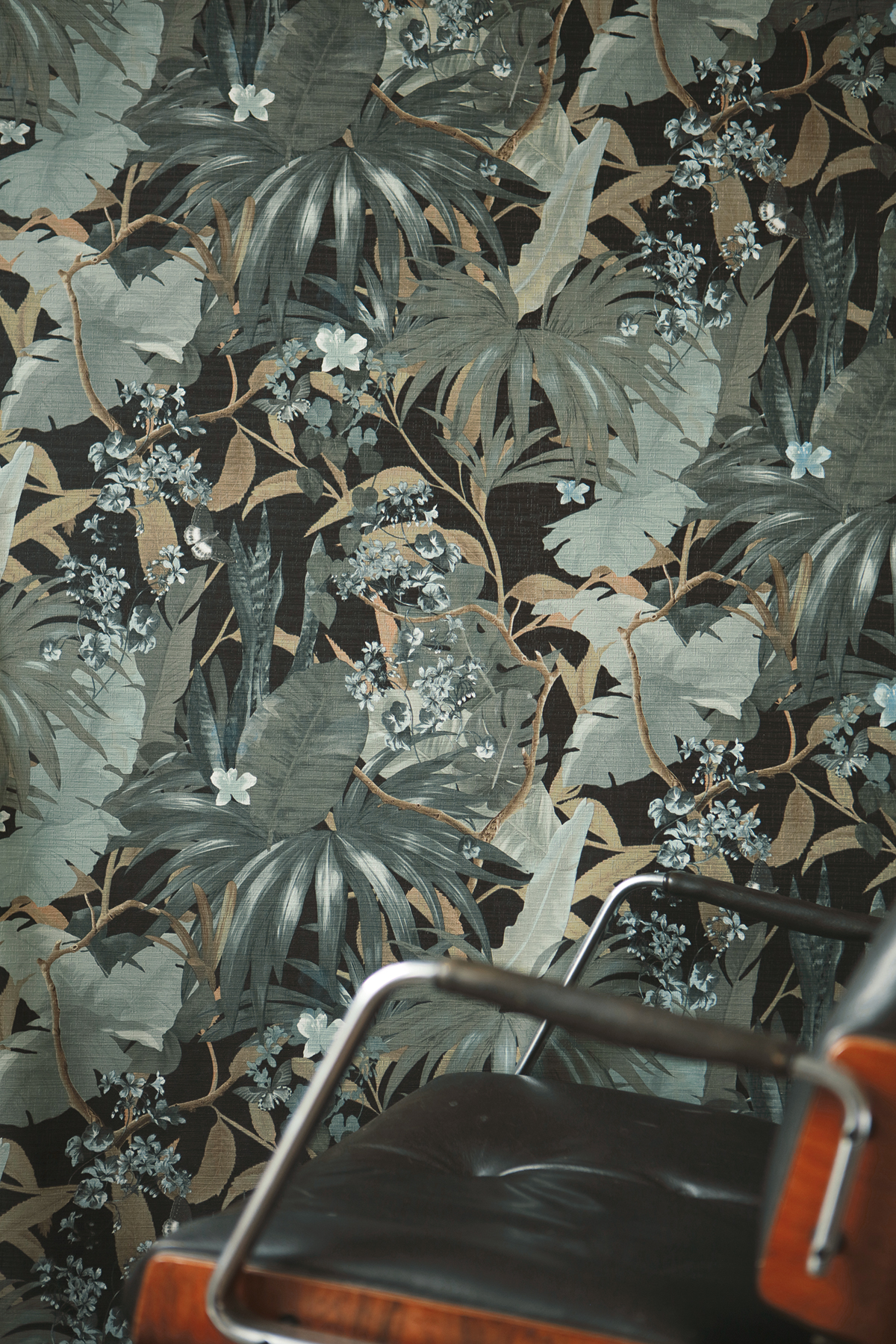 Papier peint Tropical et Papillon vert - Desert Lodge de Livingwalls | AMB Réf. 38522-2
