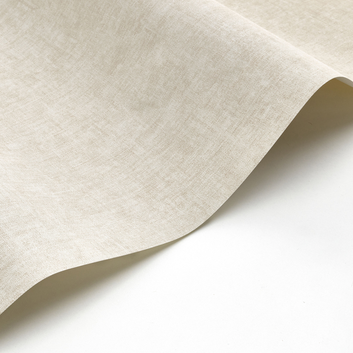 Papier peint Faux Uni Effet Lin beige - Vienne de Casadéco | Réf. VIEN81911168