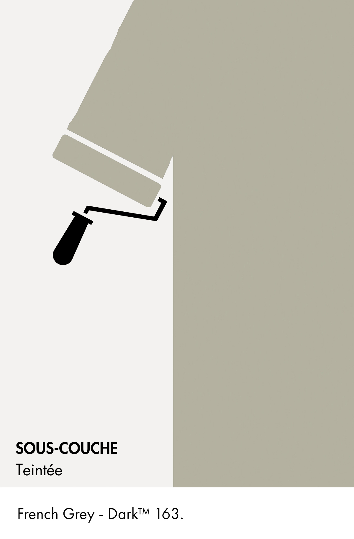 Sous-couche teintée French Grey dark n°163 Intelligent ASP (All Surface Primer) 1 litre