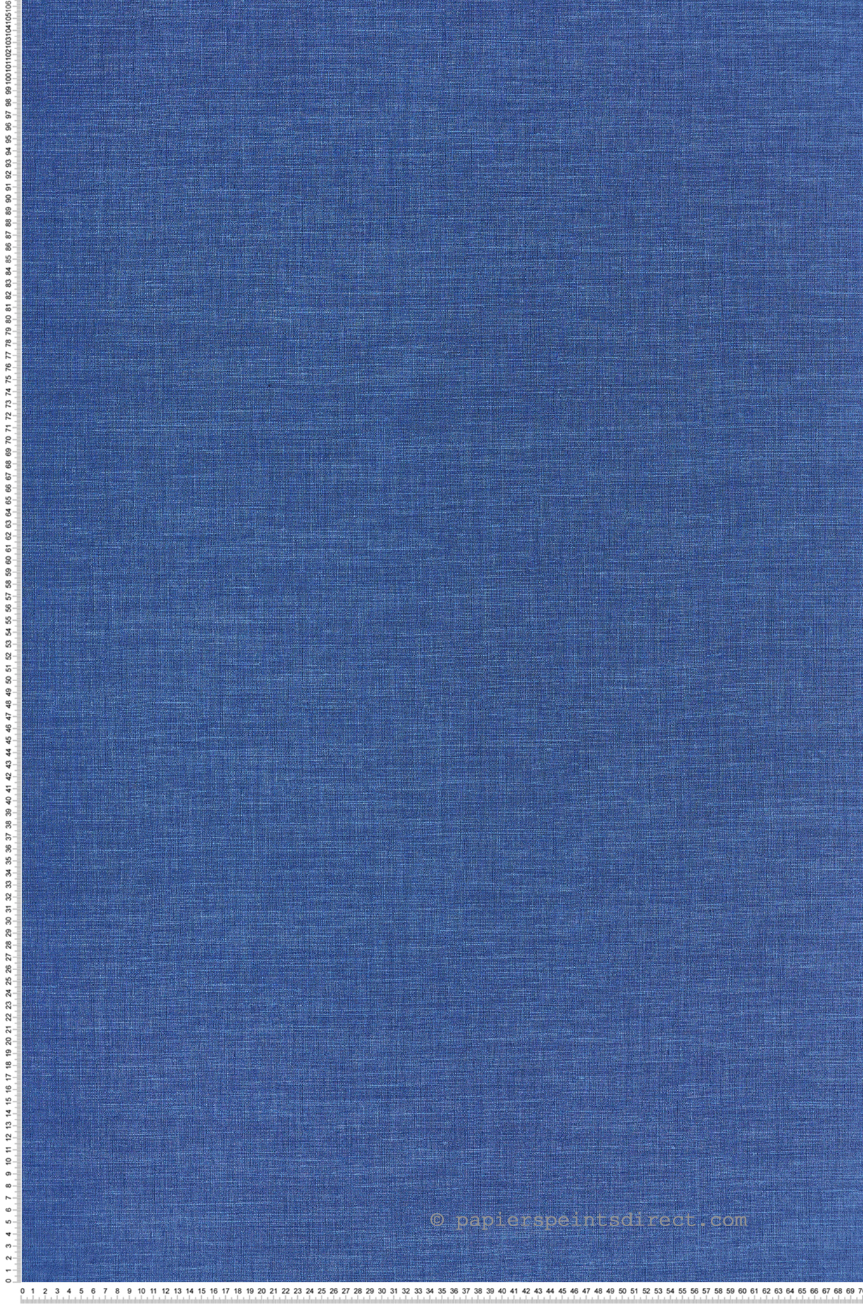 Papier peint Lin Shinok bleu roi - Le Lin 3 de Casamance | Réf. CAS-F73810706
