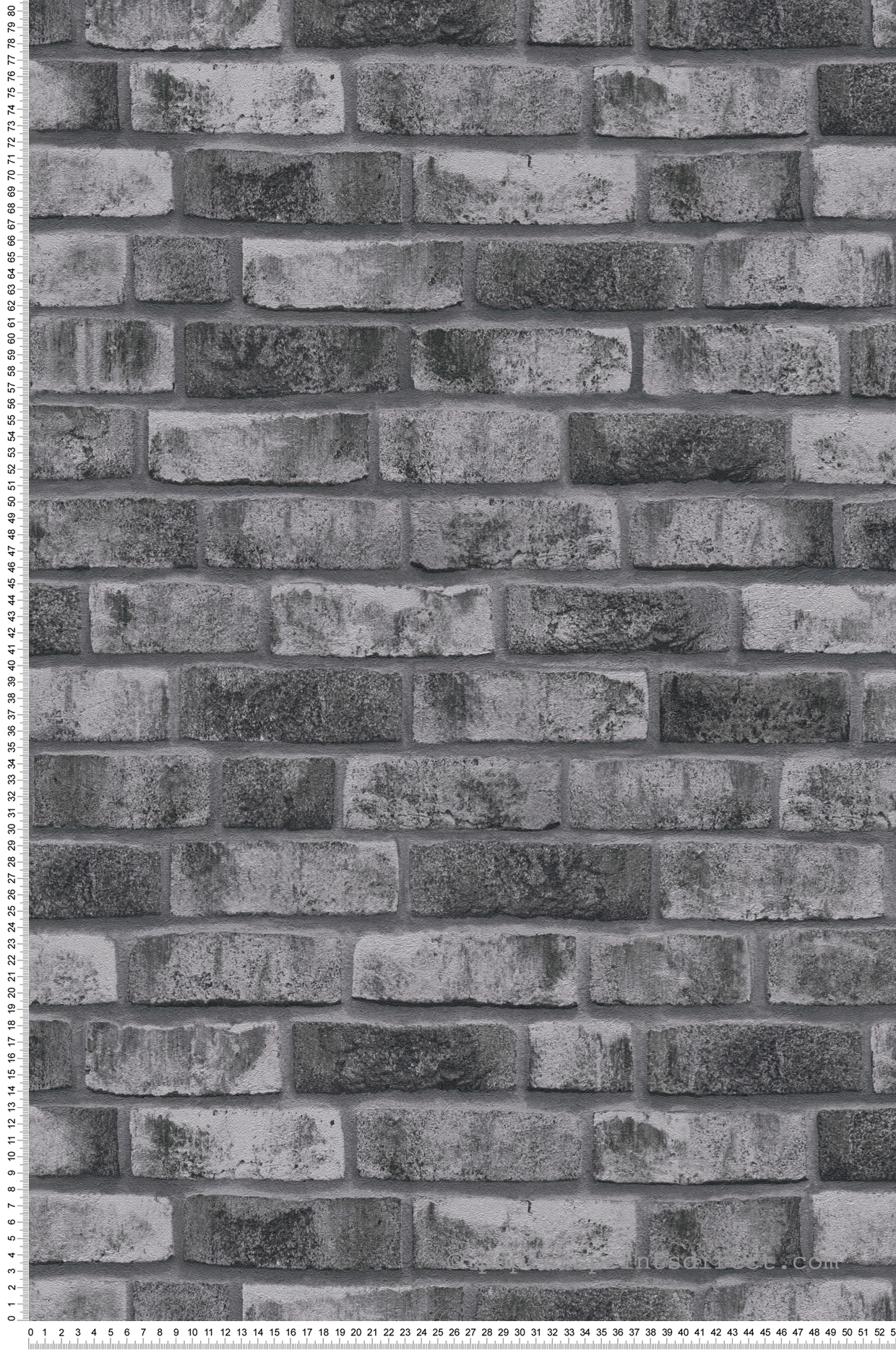Papier peint Brique London anthracite - Elements 2 d'A.S. Création | Réf. AS-388124