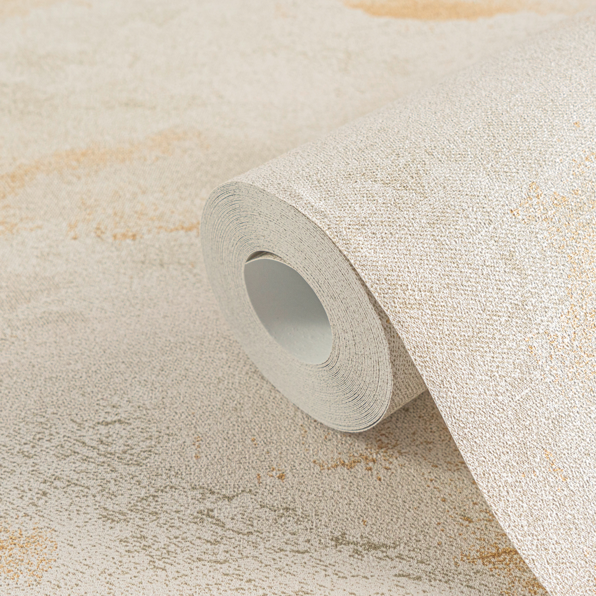 Papier peint Abstrait Coline Paysage beige pierre doré - Metropolitan Stories 4 Hot Spots d'A.S. Création AMB5| Réf. AS-786563