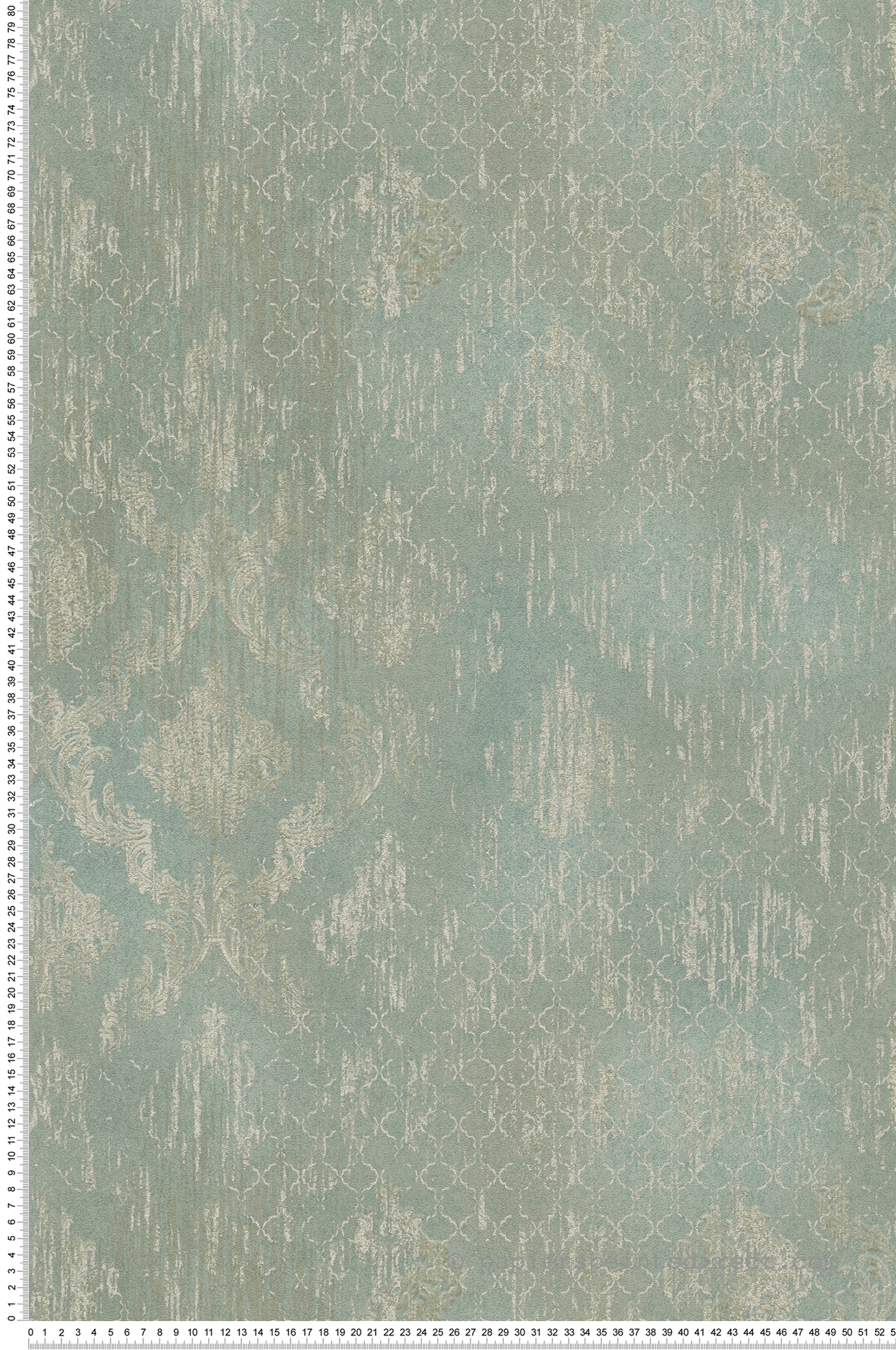 Papier peint Baroque Chic Versailles vert amande doré - Metropolitan Stories 4 Hot Spots d'A.S. Création | Réf. AS-786725