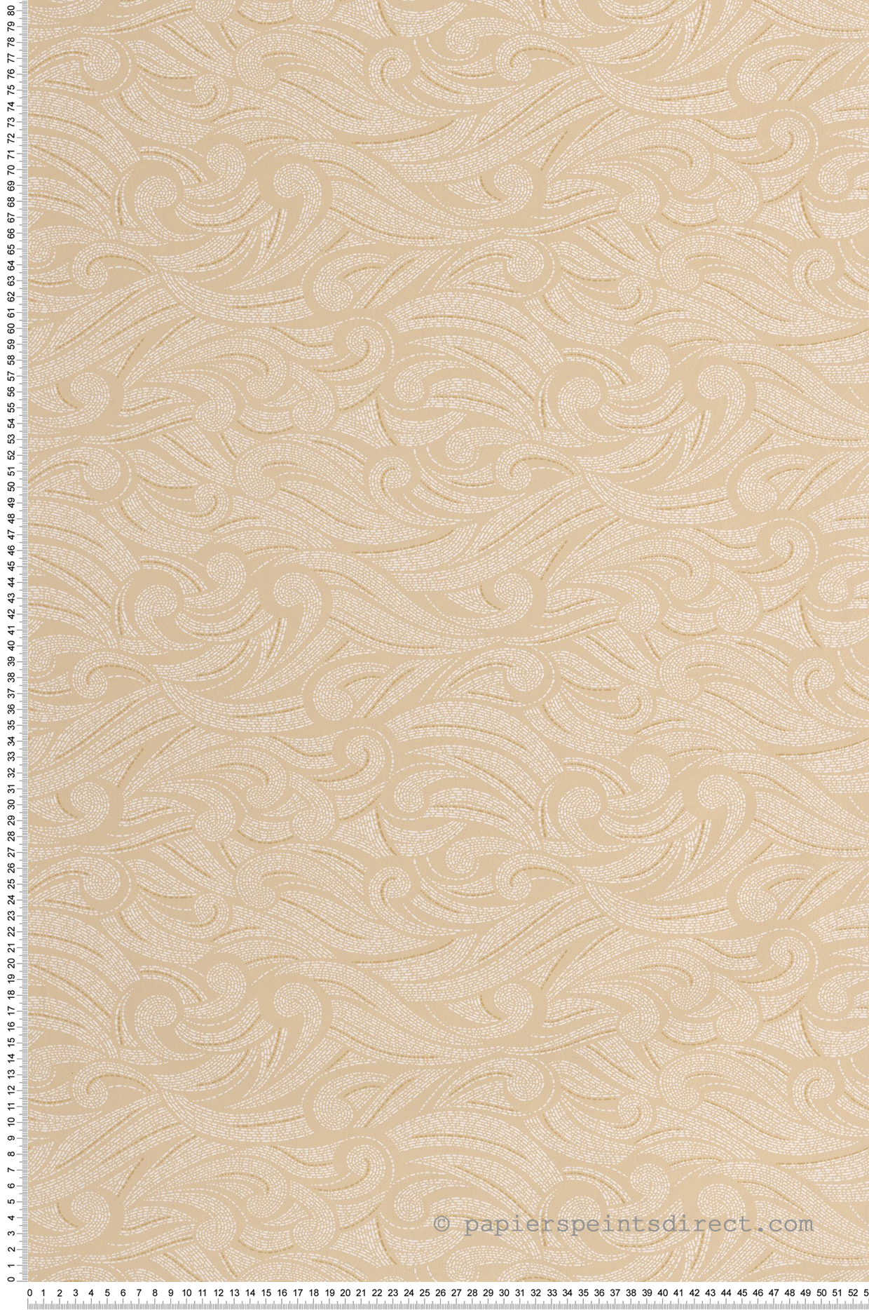 Papier peint Vague Harmony beige - Light de Casélio | Réf. LIG106641015