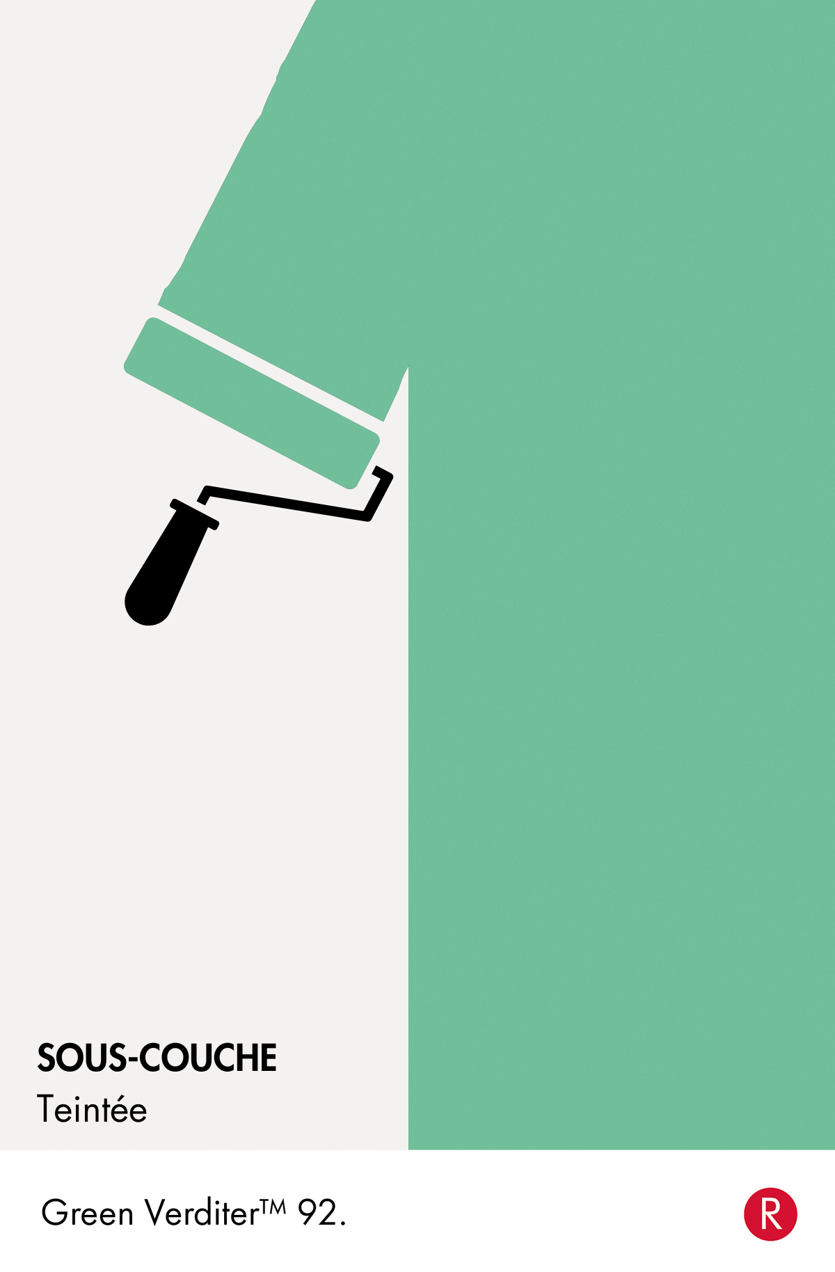 Sous-couche teintée Little Greene Green Verditer n°92