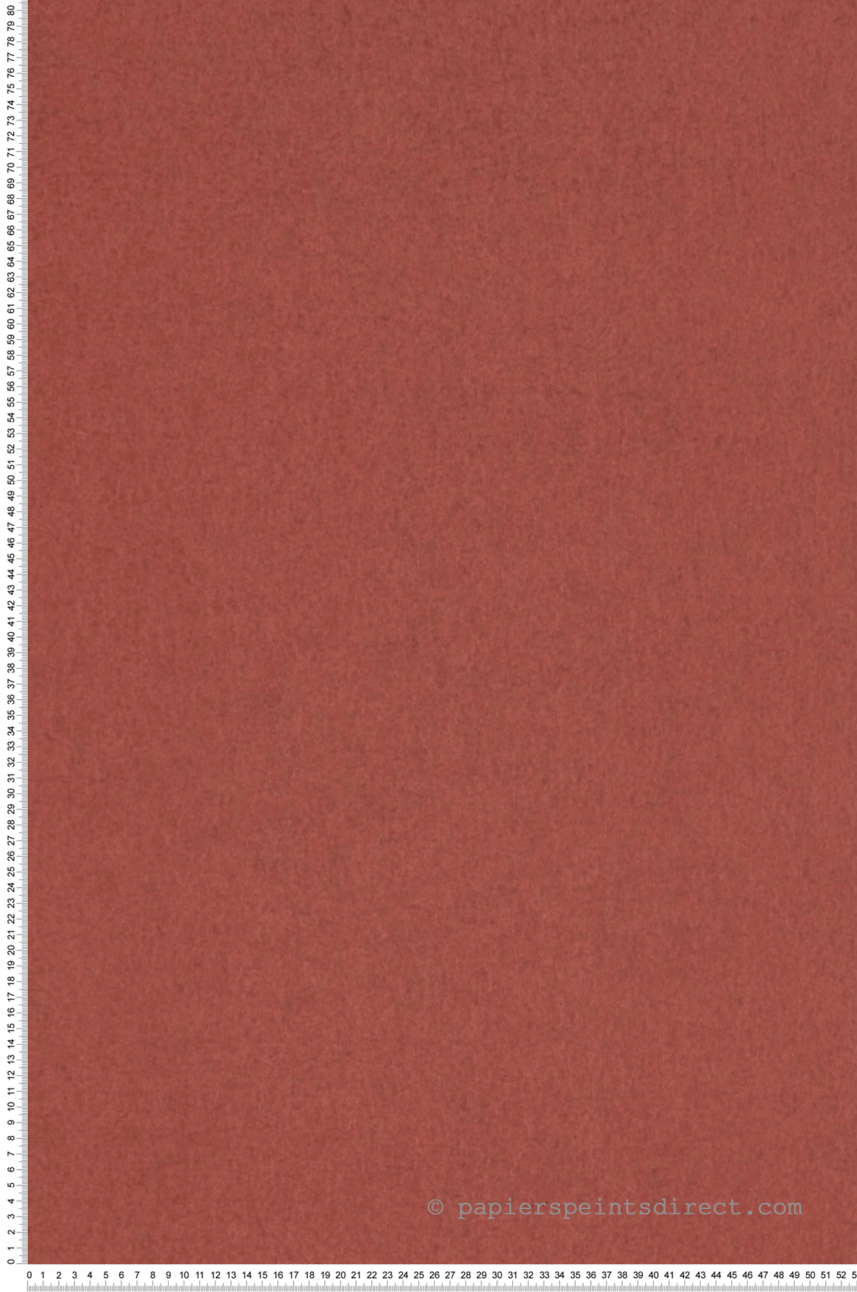 Papier peint Chroma Brick Red rouge brique - Chroma de Osborne & Little | Réf. OSB-W7360-13