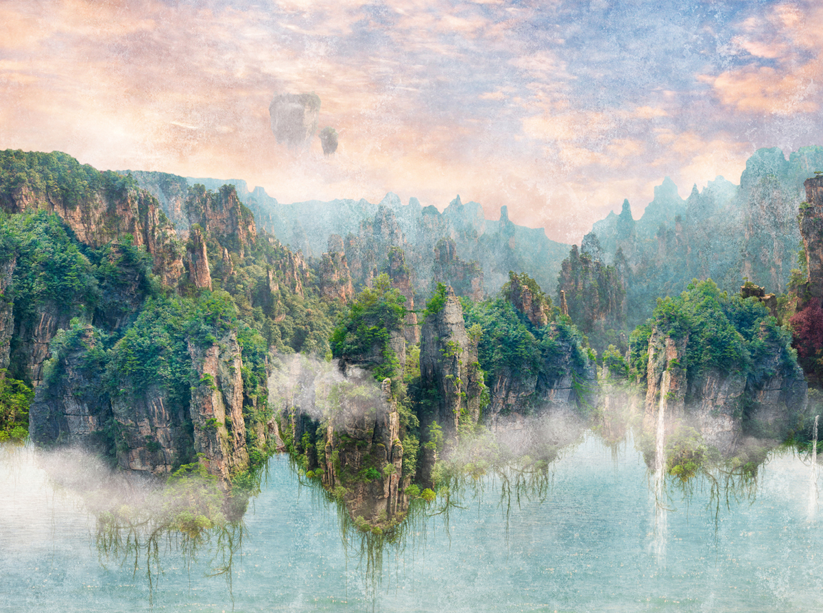 Papier peint panoramique Île Féerique - The Wall 3 d'A.S. Création | Réf. AS-399081