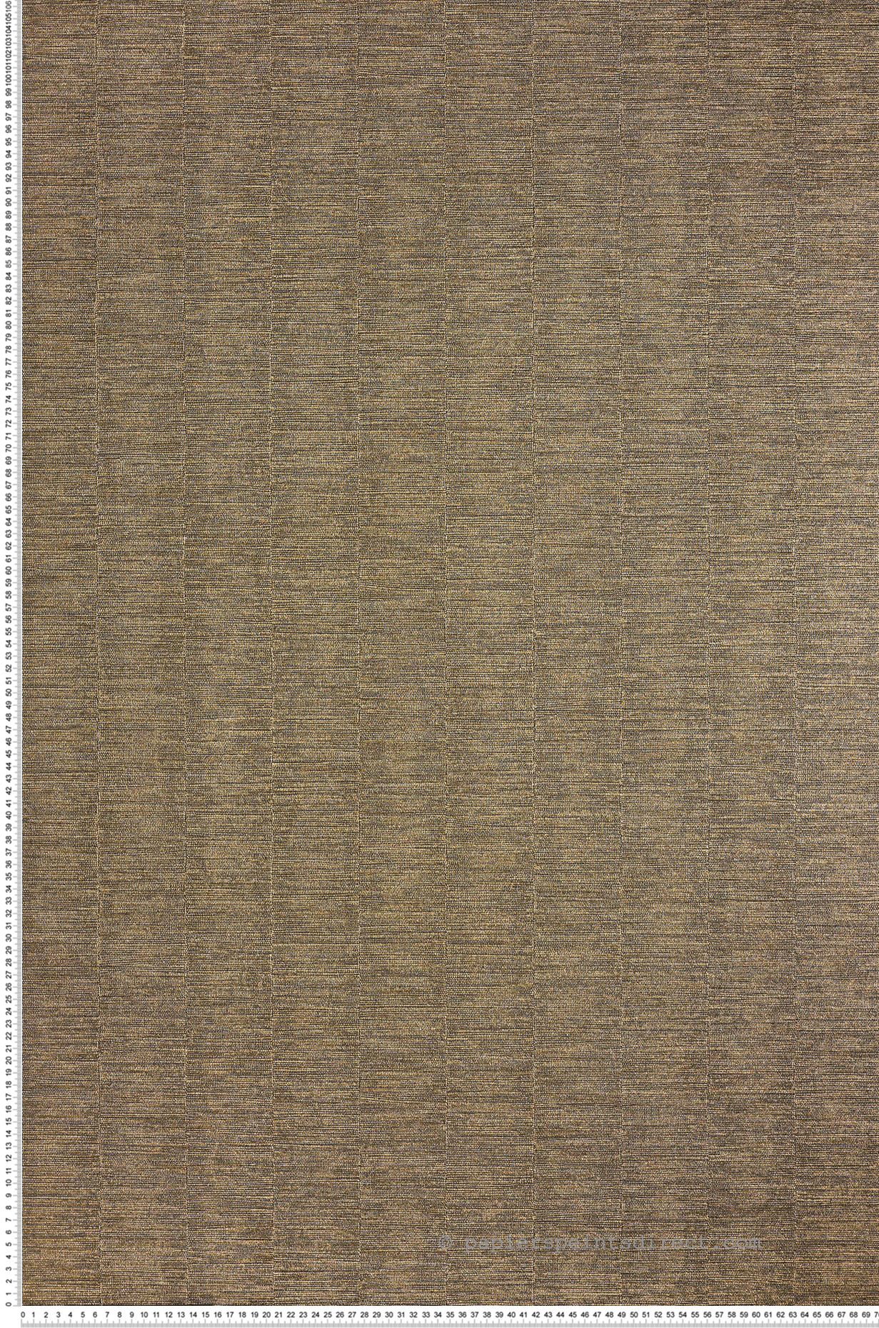 Papier peint Effet Tissu Scandium doré - Alliages de Casamance | Réf. CAS-75031630