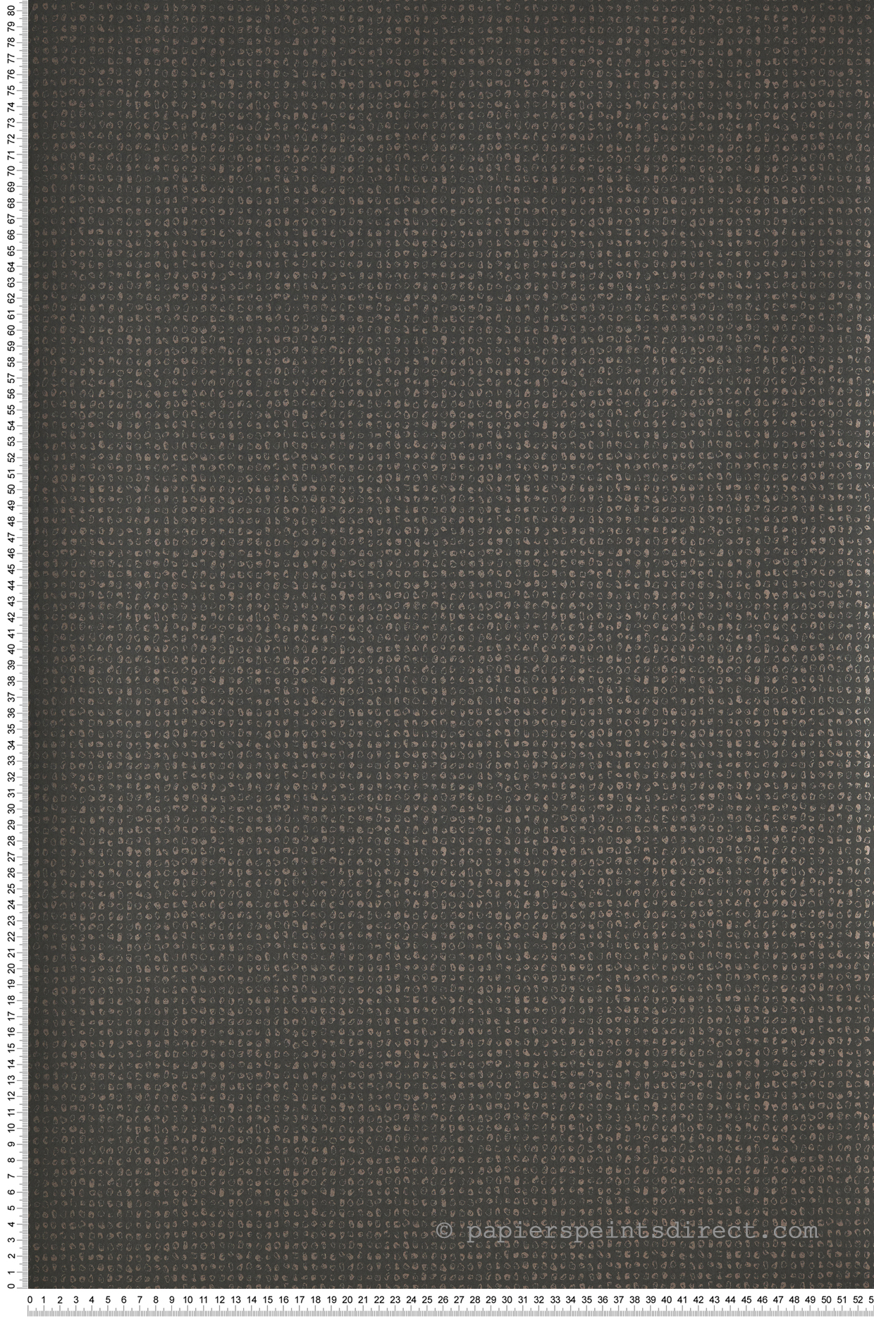 Papier peint ethnique Namadgi Anthracite/Grège irisé - Nangara de Casadéco | Réf. NANG84439320