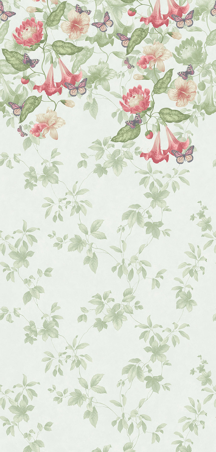 Asterid Mint - Collection Archive Trails 2 de Little Greene