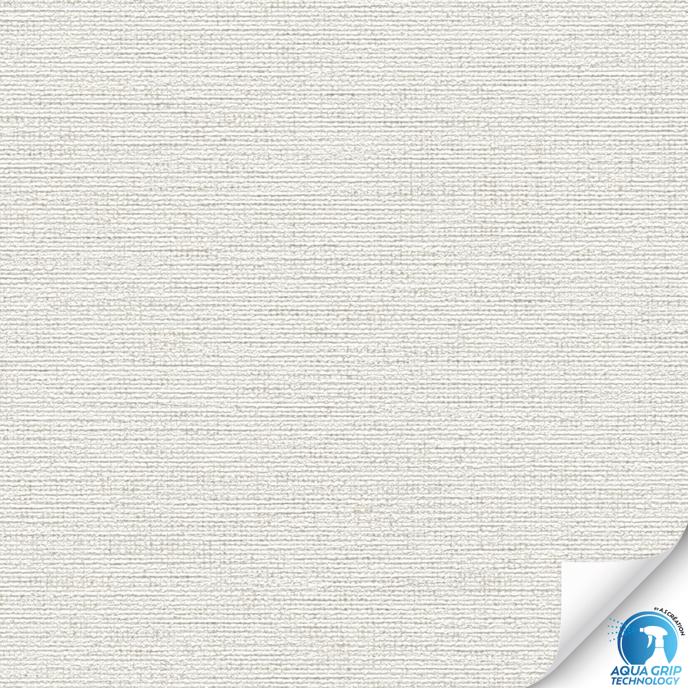 Papier peint préencollé Uni Around grège clair - Designdrop d'A.S. Création ZOOM | Réf. AS-785755