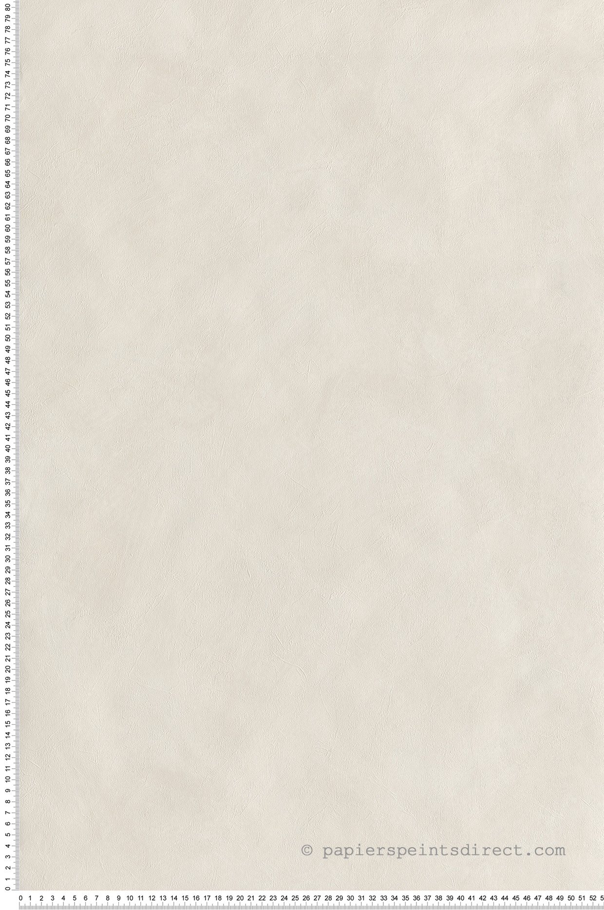 Papier peint Uni Enduit La Chaux ivoire - Origine de Casélio | Réf. OGN106081010