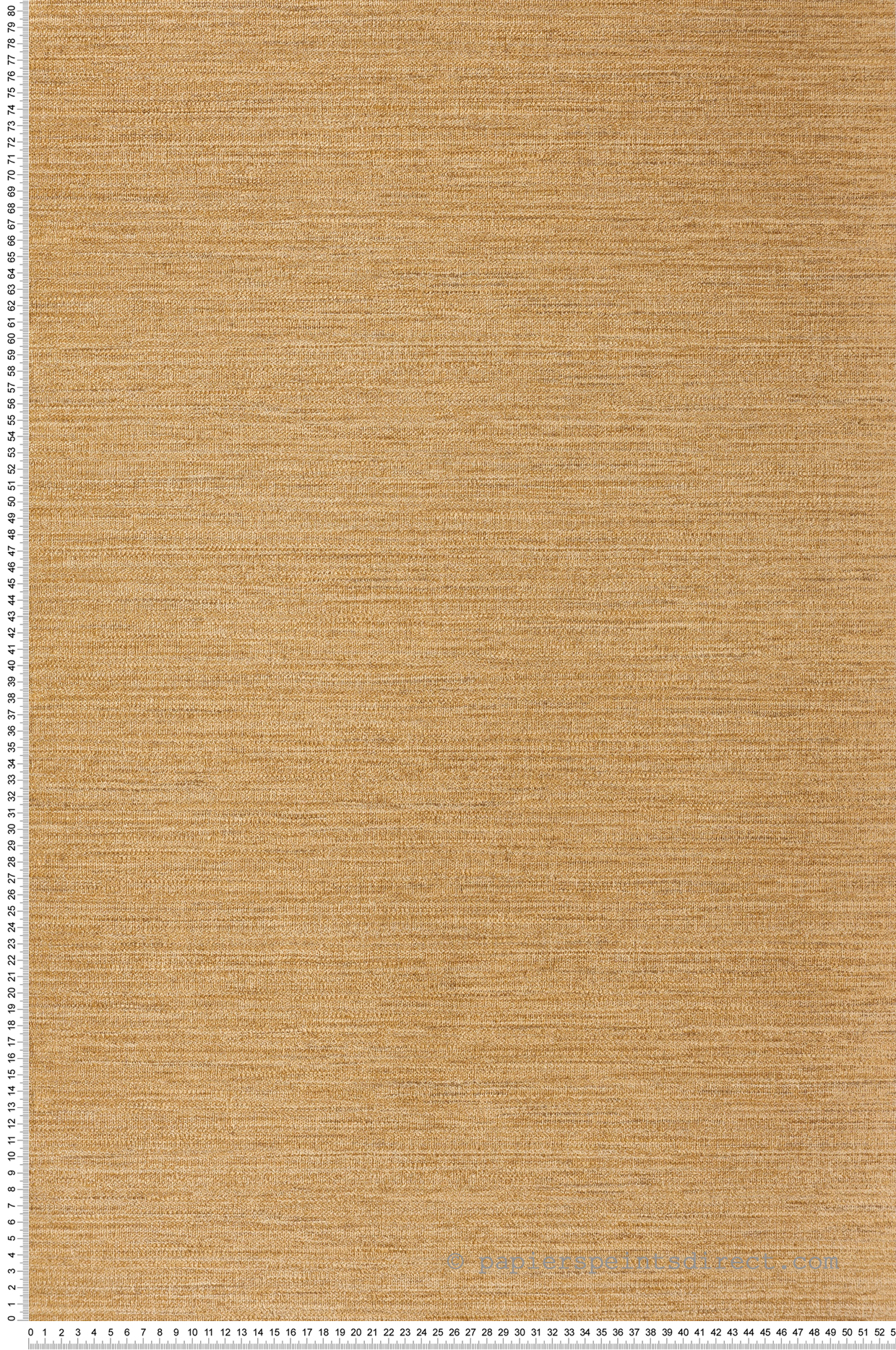 Papier peint Faux Uni Tissage Occitan miel - Terra Rossa de Casamance | Réf. CAS-76233160