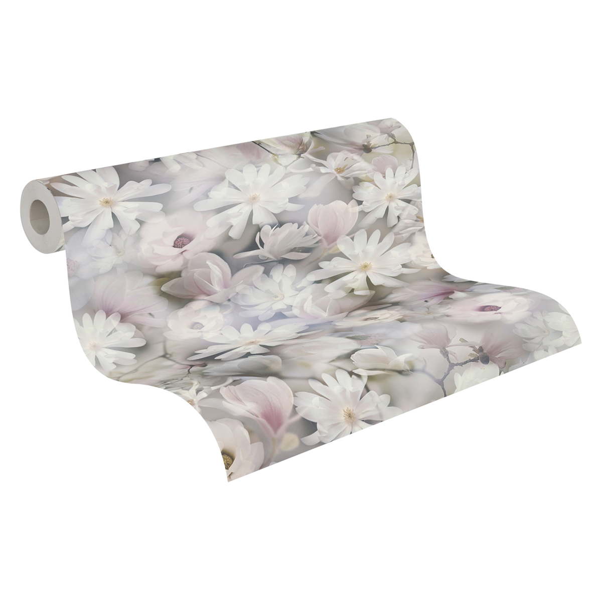 Papier peint Fleurs Finest Blossom violet - Pintwalls d'A.S. Création | Réf. AS-387223