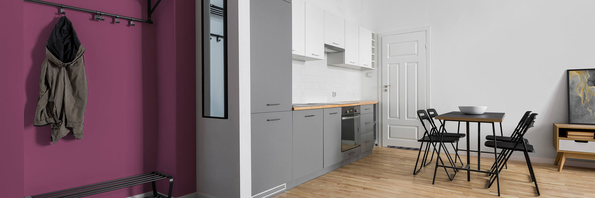 Image d'un pot de 1 litre de peinture Puro rose lovely rose  - c2008