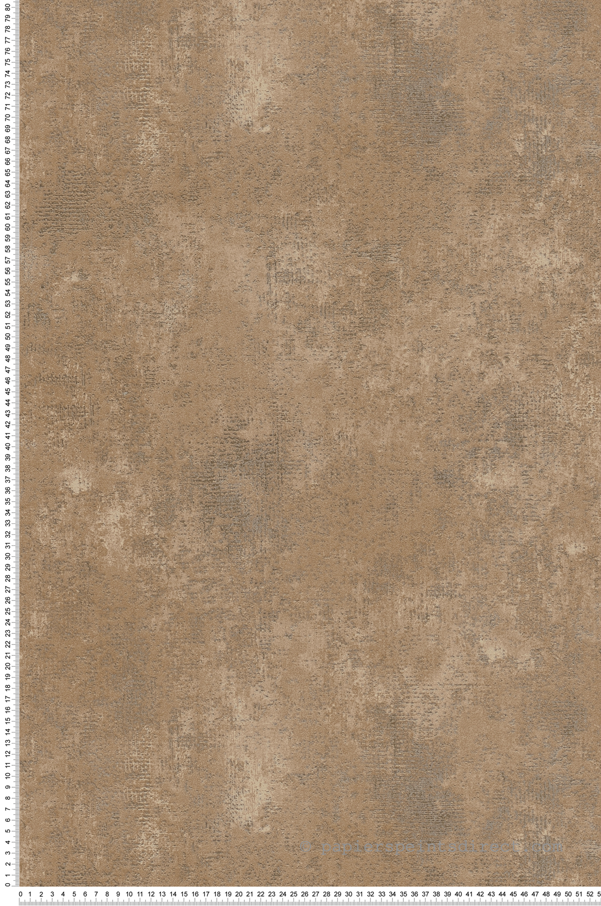 Papier peint Faux Uni Leaves brun doré - The BOS d'A.S. Création | Réf. AS-388332