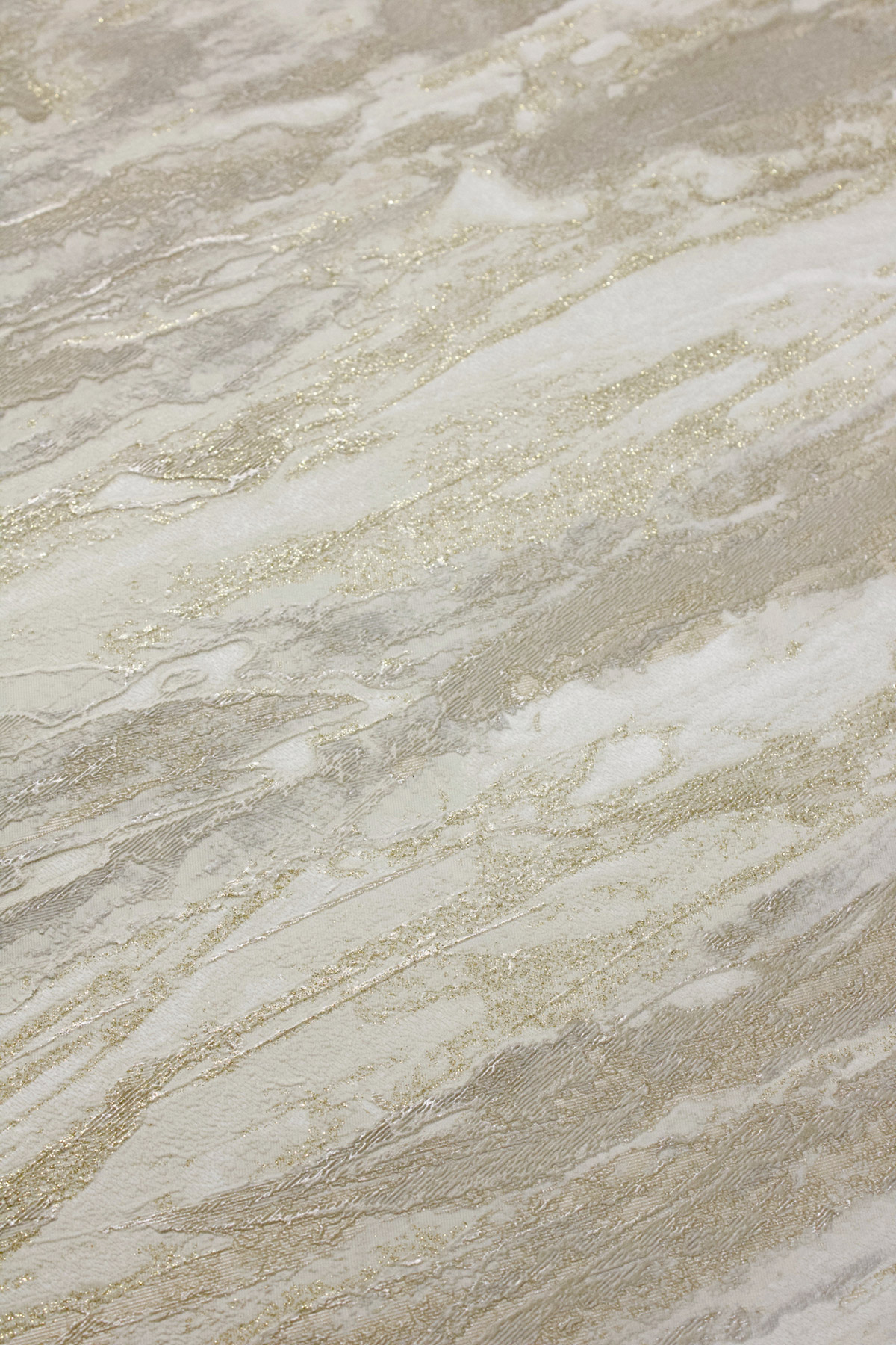 Papier Peint Marbre Paillettes beige doré - Venezia d'Ugépa AMB4| Réf. UGP-M66317