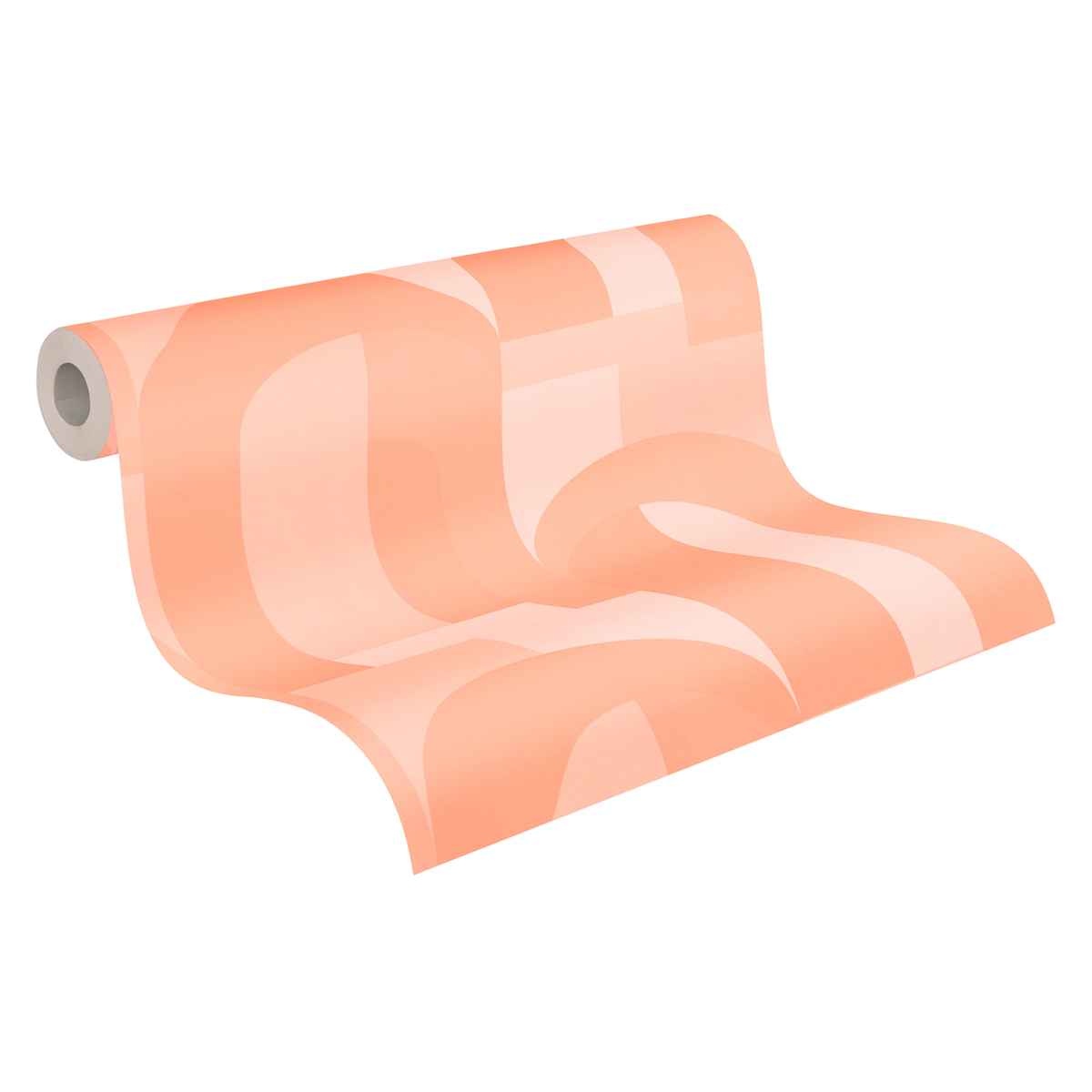 Papier peint Arches Rectangles rose saumon - Arcade d'Architects Paper AMB4 | Réf. 39170-2