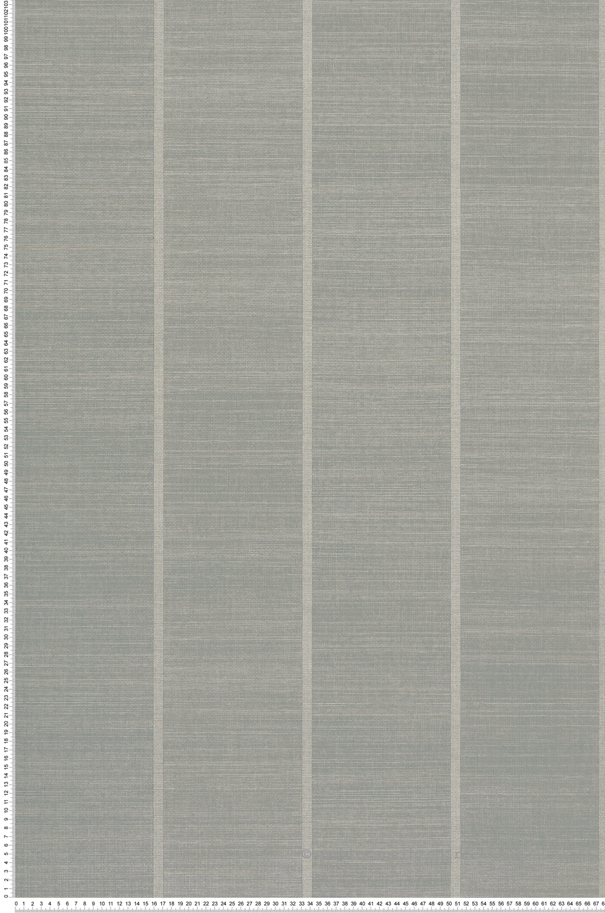 Papier peint Tissage Rayure gris - Kanoko d'Osborne & Little | Réf. OBS-W7558-01