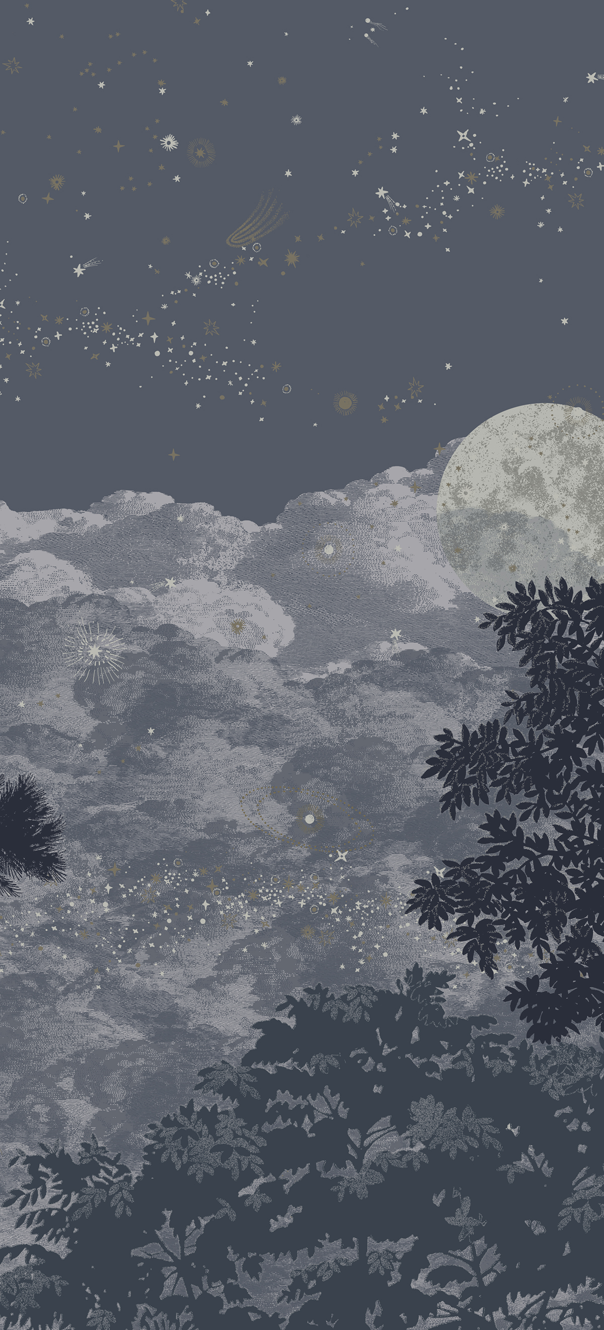 Papier peint panoramique Éclipse Clair Obscur B - 4/5/6 - Isidore Leroy