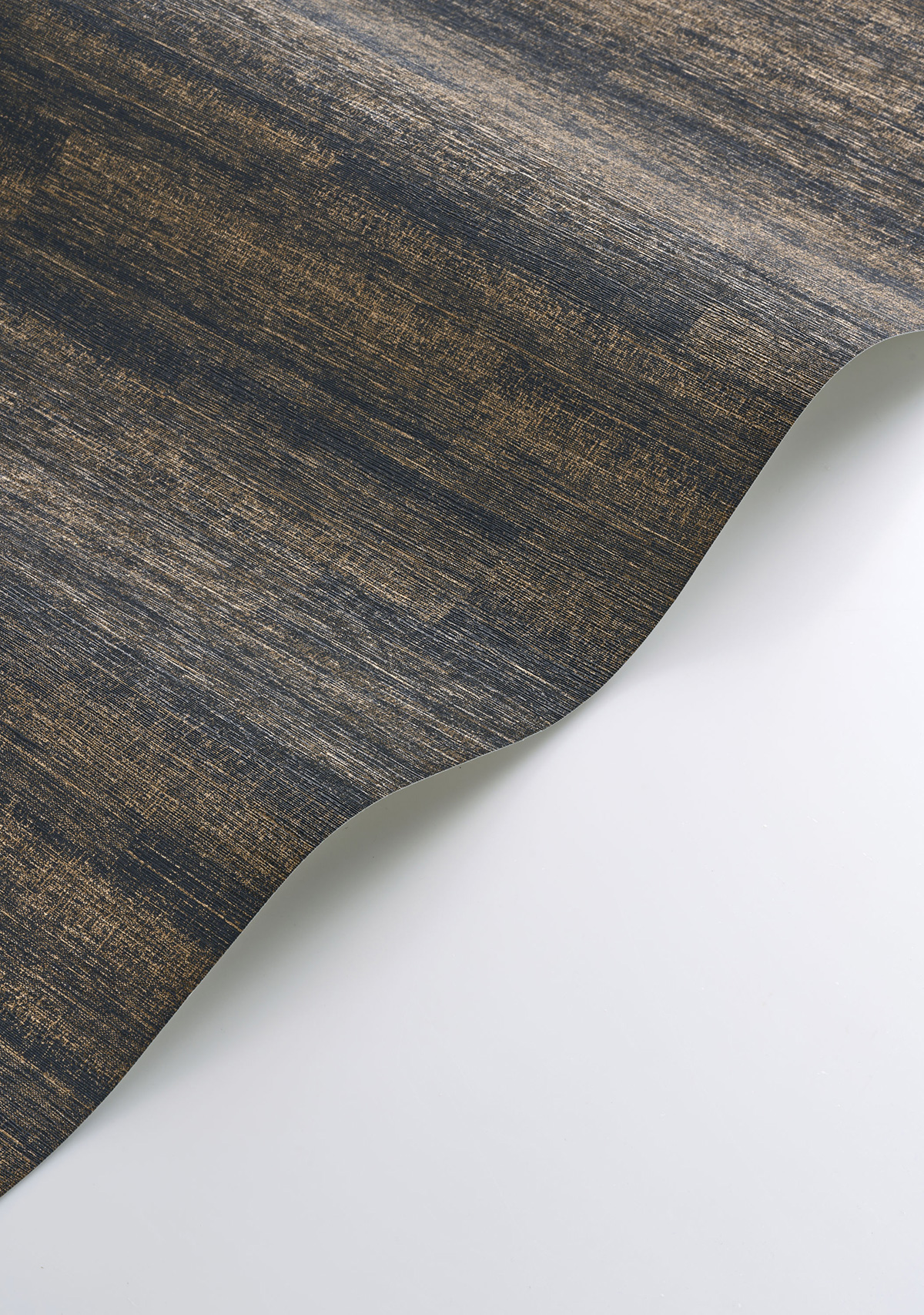 Papier peint Faux Uni Métallisé Pietra bleu nuit irisé - Matera de Casadéco AMBV| Réf. MATA201146996