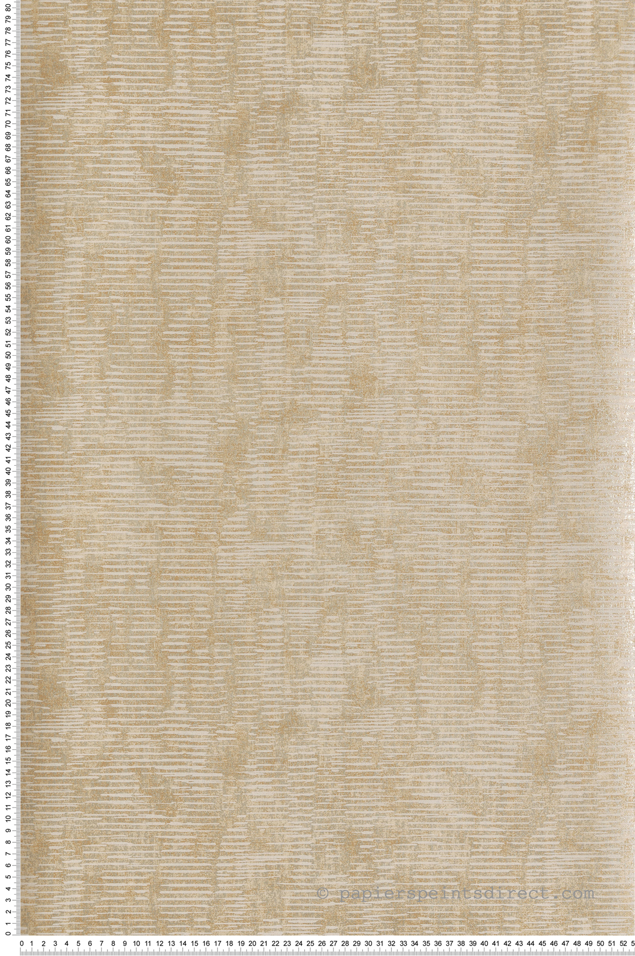 Papier peint Rayure Marbrée beige sable doré - Attitude de Lutèce | Réf. LTC-DWP0357-07