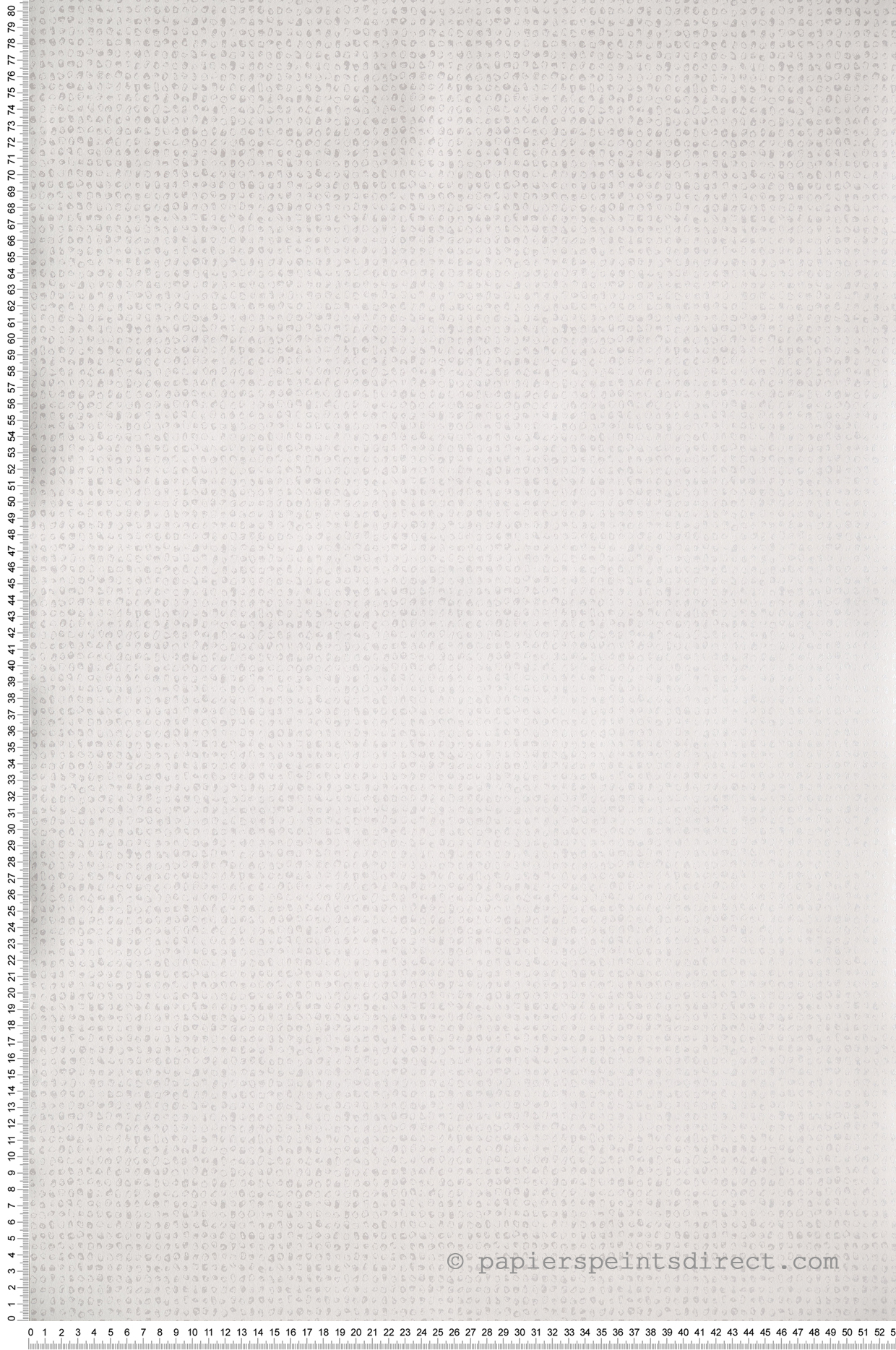 Papier peint ethnique Namadgi Blanc Nacré - Nangara de Casadéco | Réf. NANG84430105