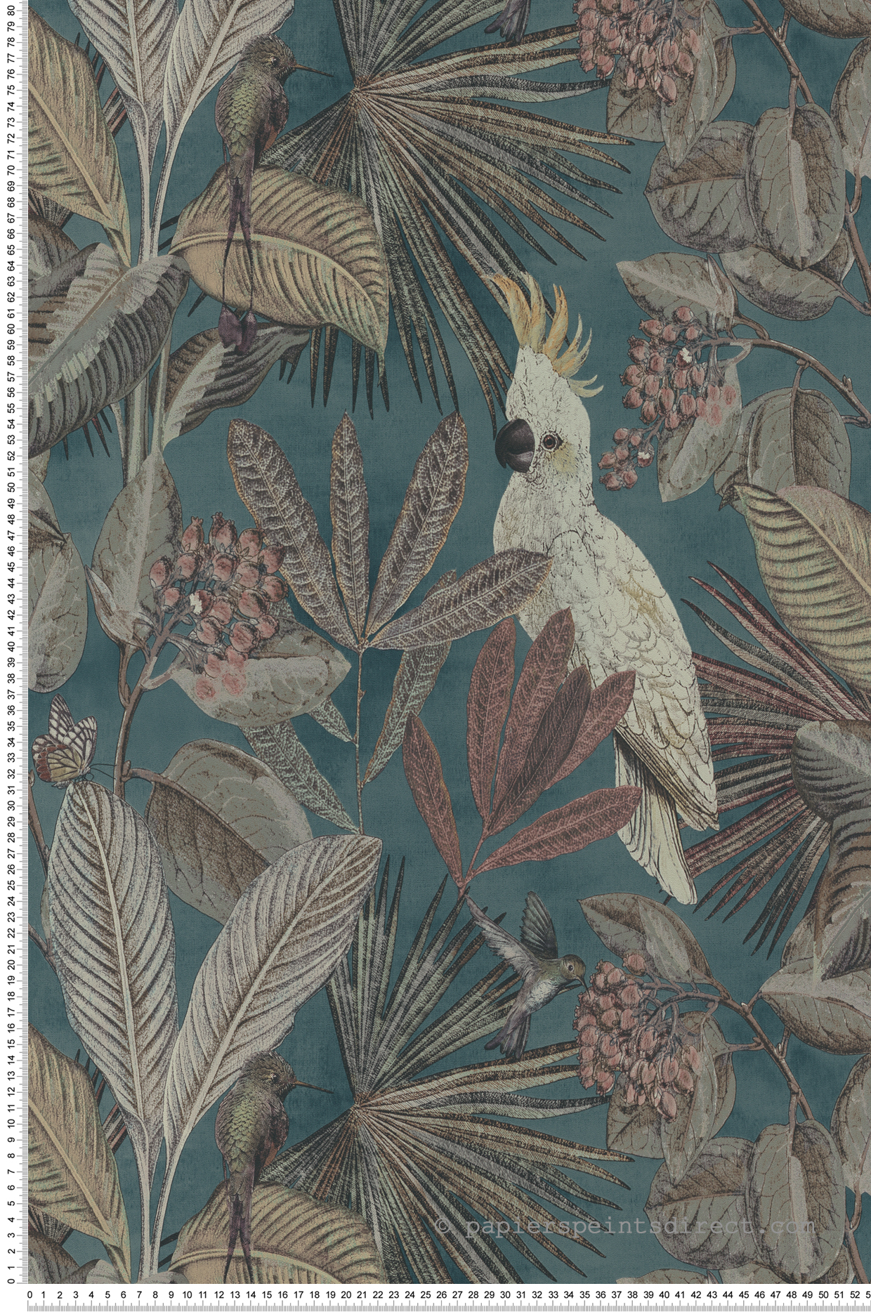 Papier peint Oiseaux tropicaux canard - Savana de Lutèce | Réf. LTC-SAV124