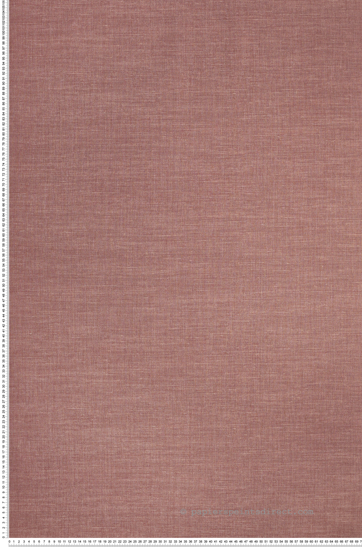 Papier peint Lin Shinok bois de rose - Le Lin 2 de Casamance | Réf. CAS-73812150