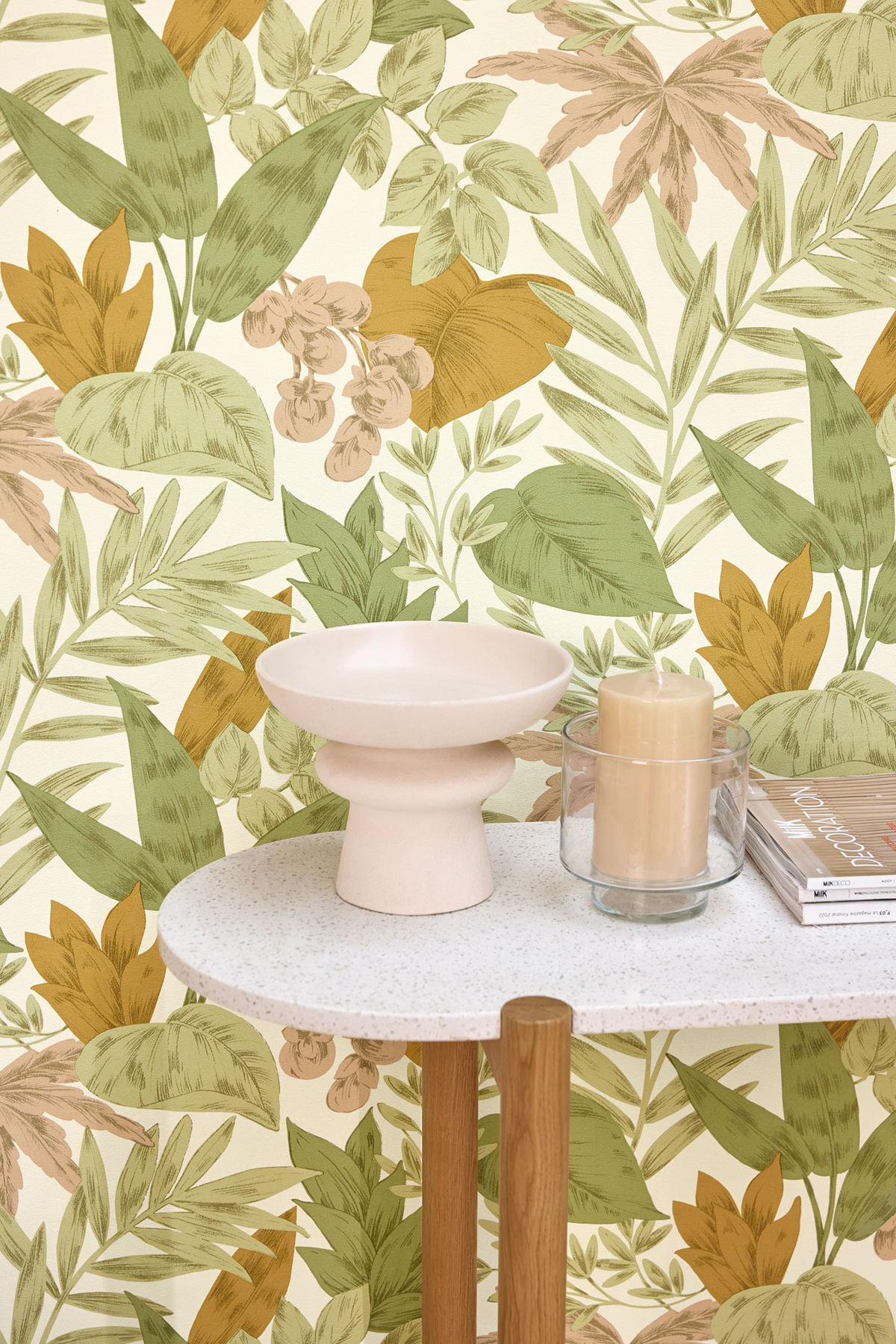 Papier peint Feuille Jungle Kalea multicolore - Elea de Casélio AMB2 | Réf. ELEA107364370