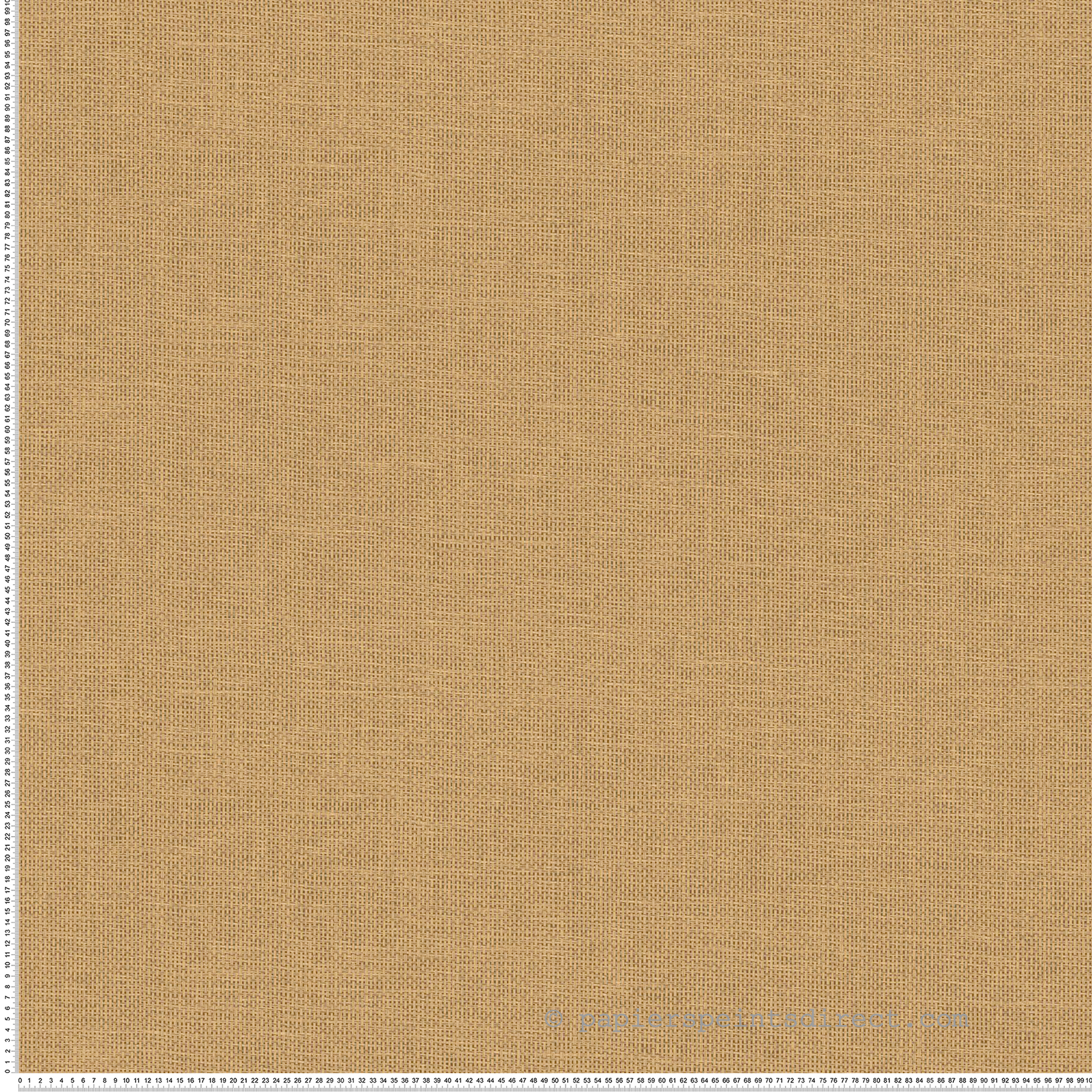 Papier peint Effet Toile Tissée Vannora camel - Tressora de Casamance | Réf. CAS-76921936