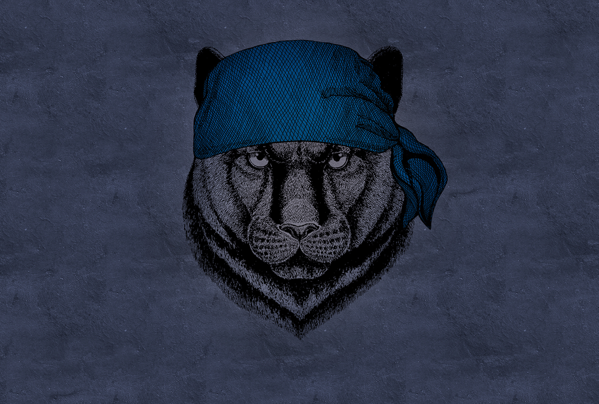 Papier peint panoramique Panthère Panther 1 - Référence DD110491 - Intissé 200g/m2 - Standard 400 x 270