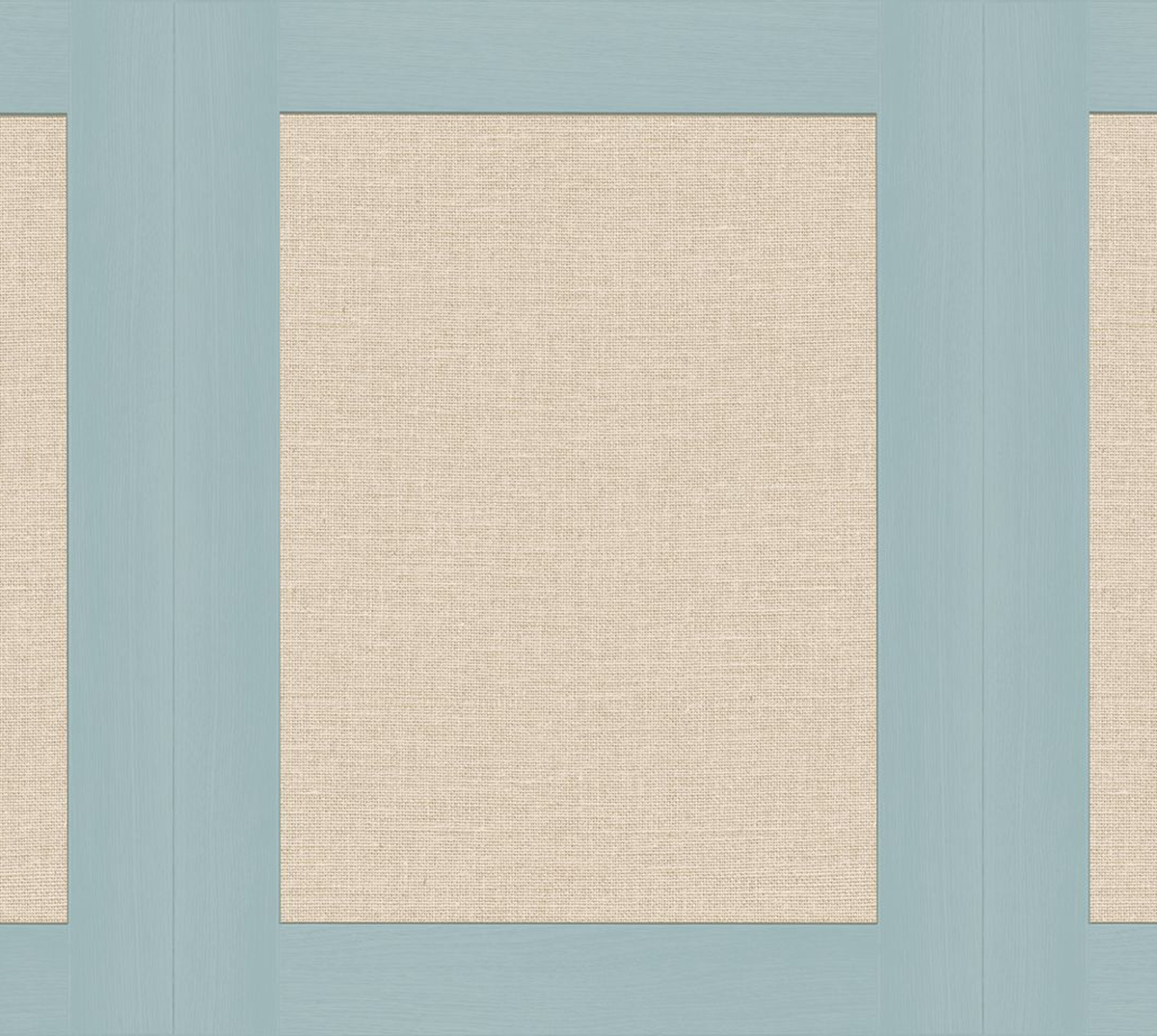 Papier peint Soubassement Jute S bleu d'eau - Pimp My Wall de Casélio | Réf. PMW105227000