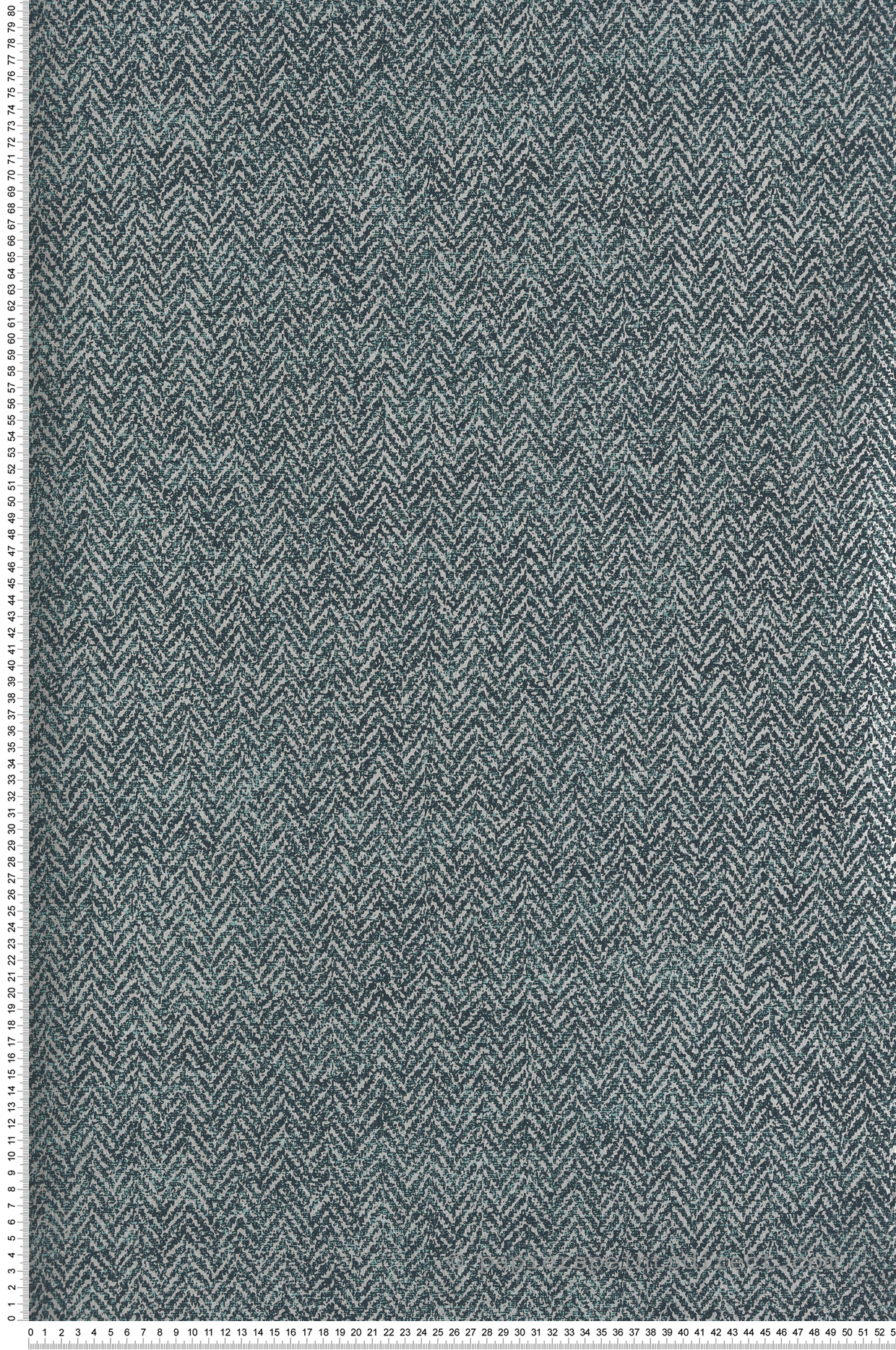 Papier peint Chevron Rocco bleu argenté - The Texture Book de Masureel | Réf. MAS-ILA701