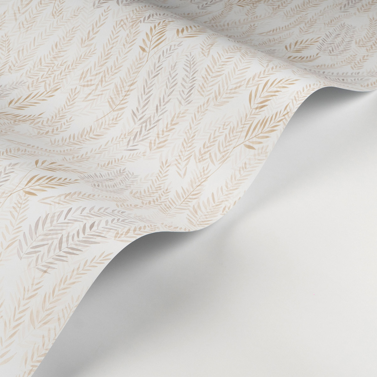 Papier peint Feuillage Walk in the Jungle beige gris - Once Upon A Time 2 de Casadéco | Réf. OUTD200791404