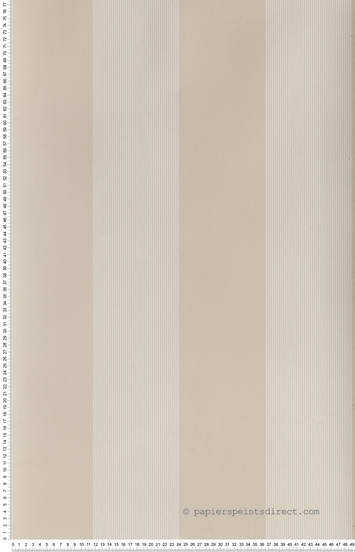 Elephant stripes grège - Painted Papers de Little Greene