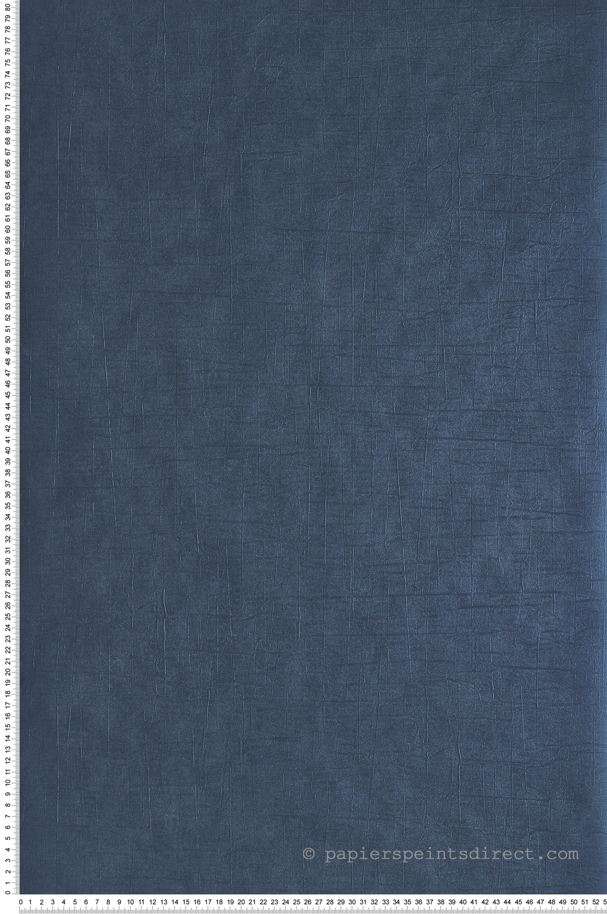 Papier peint métallisé Uni Washi bleu marine - Nova de Casadéco | Réf. NOVA82186228