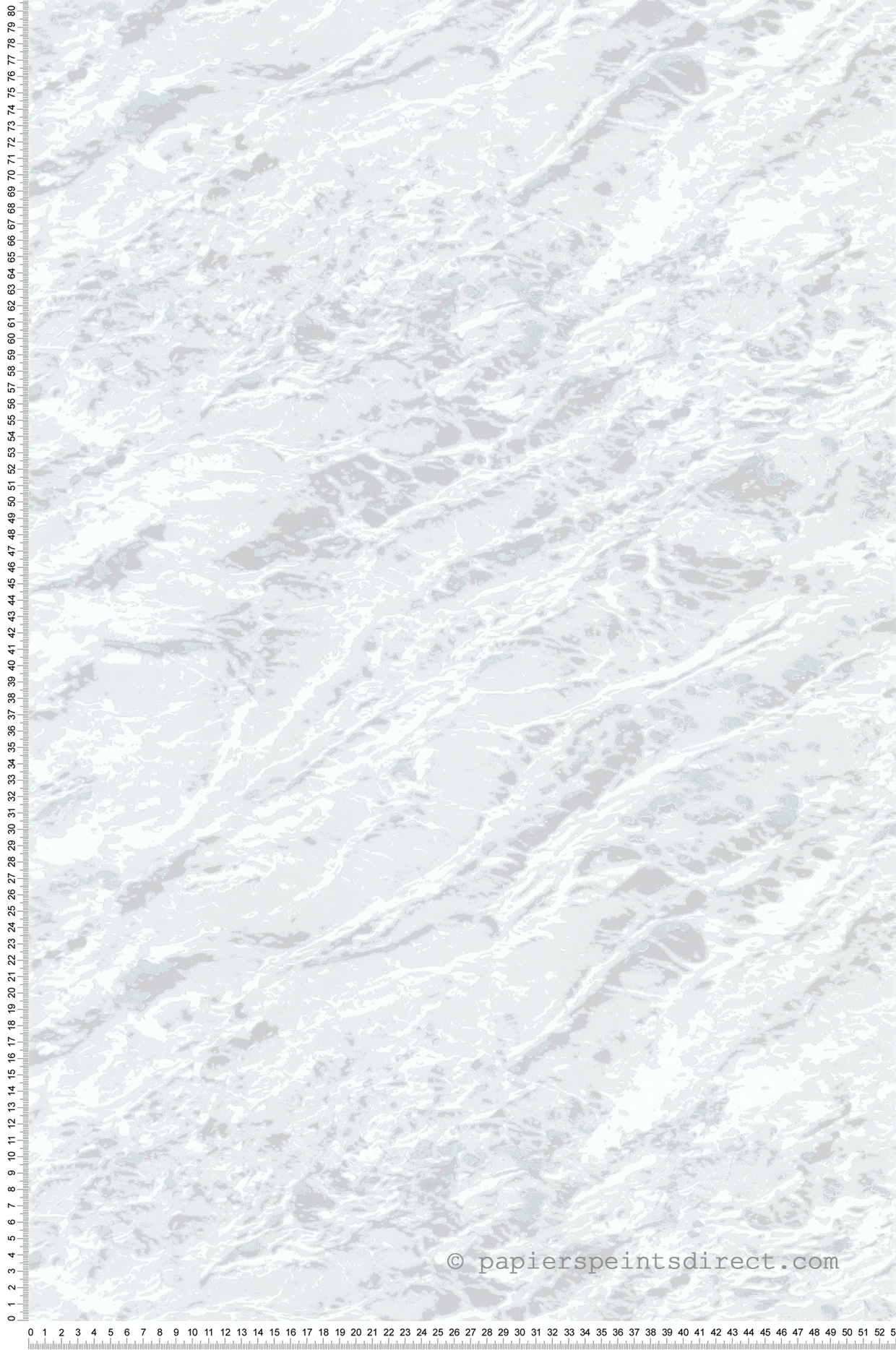 Papier peint Marbre gris argenté - Guy Laroche de Lutèce | Réf. LTC-51246609