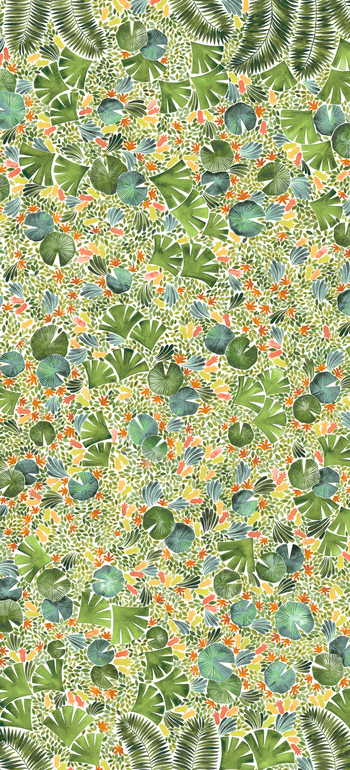 Papier peint panoramique Tigres Naturel A 1/2/3 - Isidore Leroy