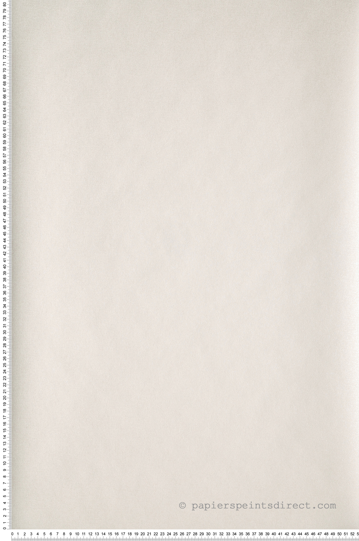 Papier peint Faux Uni Aleph blanc - Delta de Casamance | Réf. CAS-B72120118