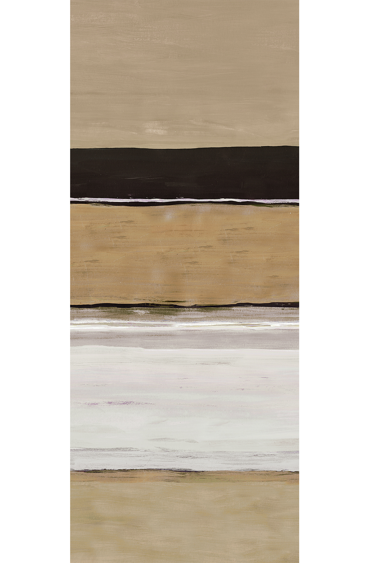 Papier peint panoramique Bande Abstraite Terava beige - A H260 - Wall Designs IV de Masureel | Réf. MAS-DG4TER1031-260