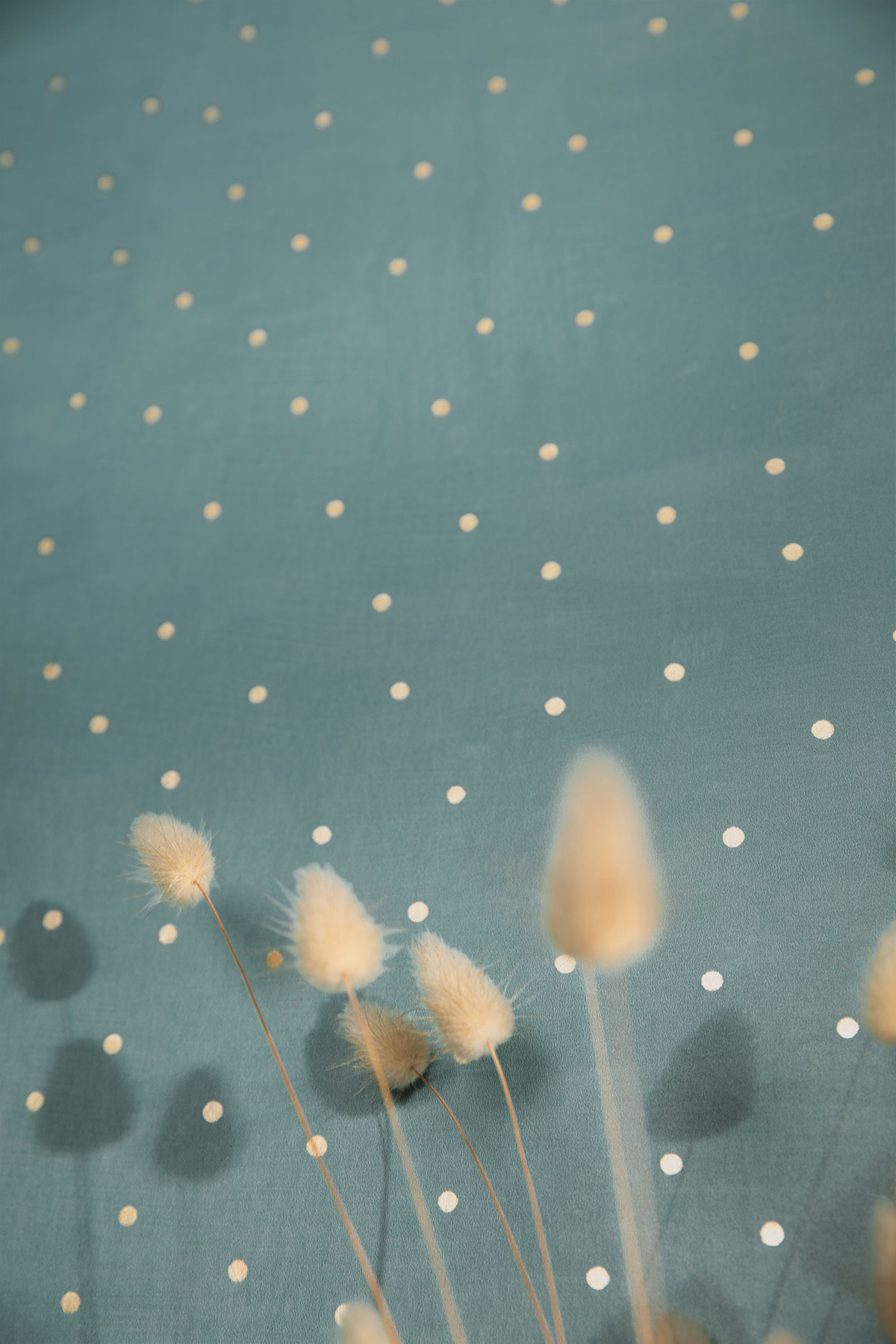 Papier peint Pois Danse vert et doré - Imagination de Casélio | AMB Réf. IMG102207000