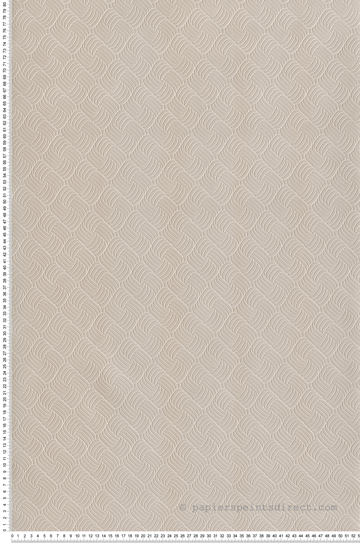 Papier peint Boudoir beige lin - Melody de Lutèce | Réf. LTC-51197327