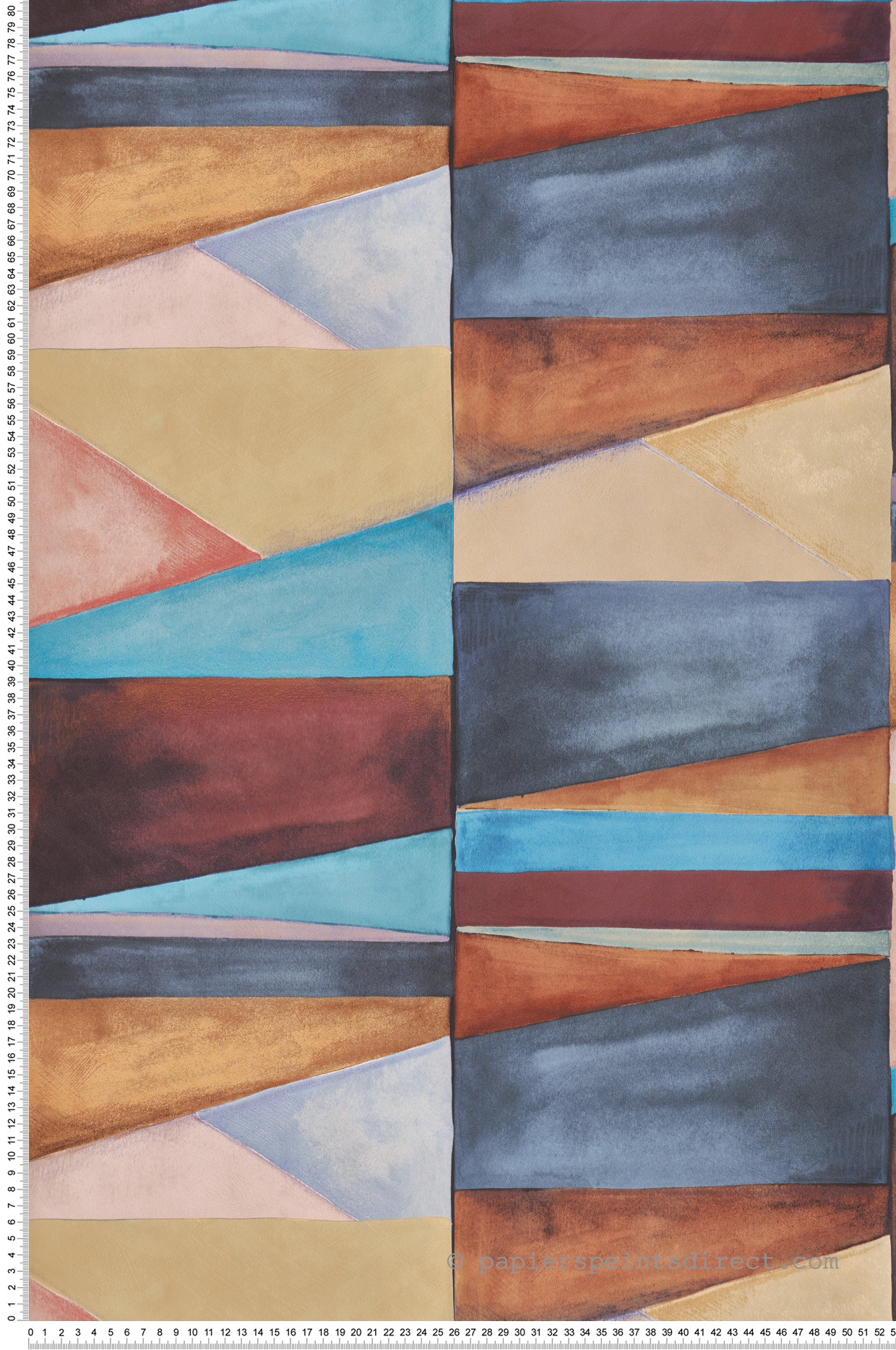 Papier peint Géométrique Ethnique multicolores - Boca Chica de Montecolino | Réf. MC-SO27030