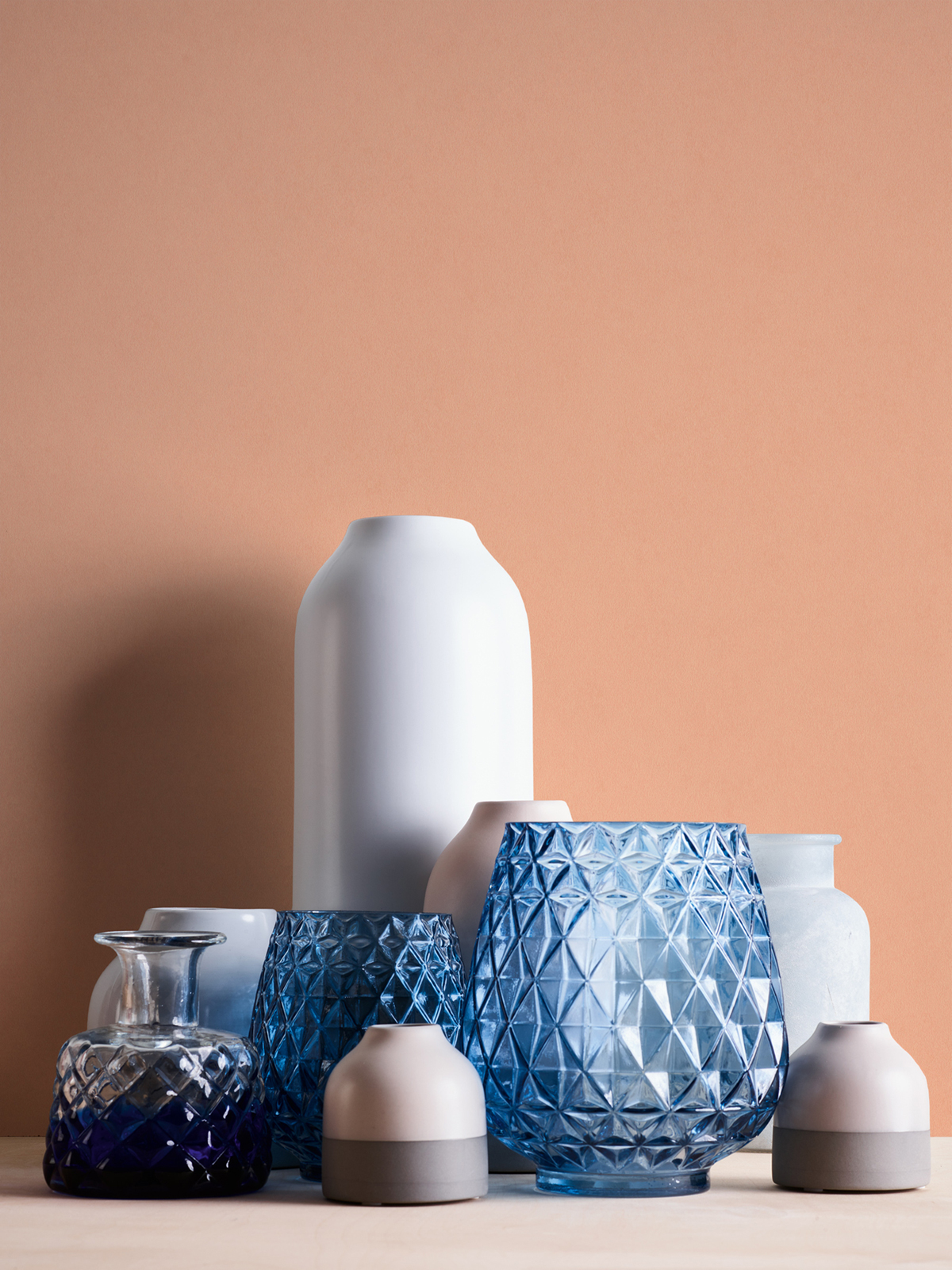 Papier peint Uni Plâtre corail - Arcade d'Architects Paper AMB3 | Réf. 39330-9