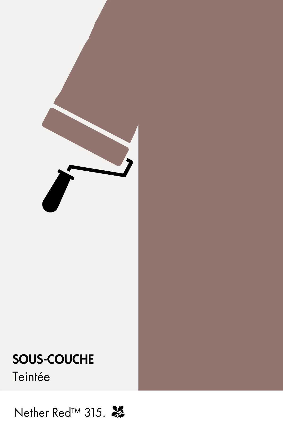 Sous-couche teintée Little Greene Nether Red n°315