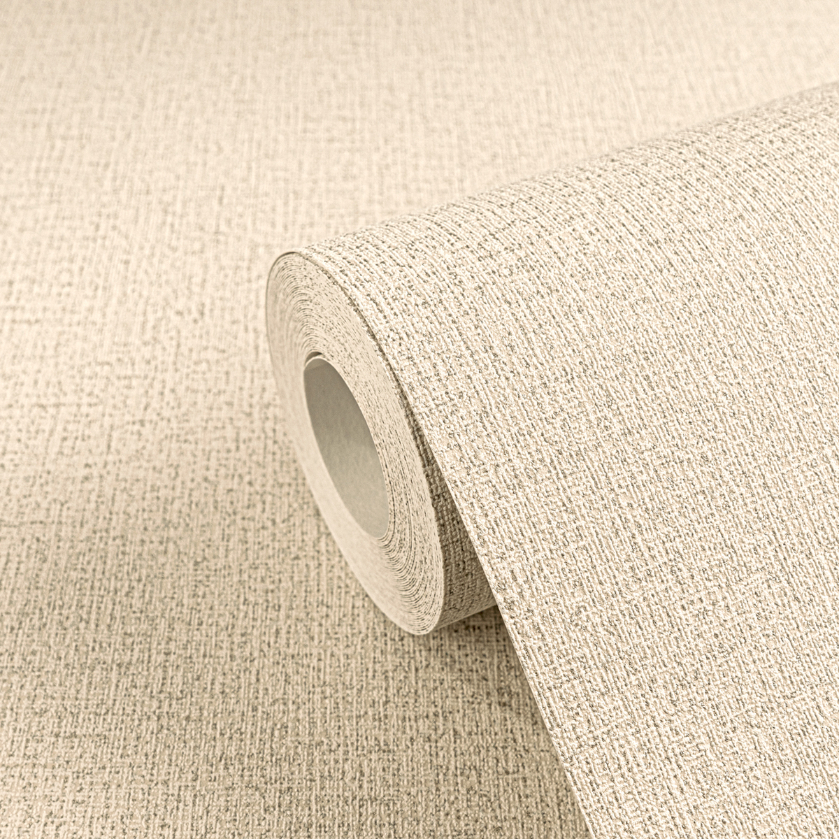 Papier peint Uni Paillette Métallisé beige argenté - Cosmoliving d'A.S. Création ZOOM | Réf. AS-790653
